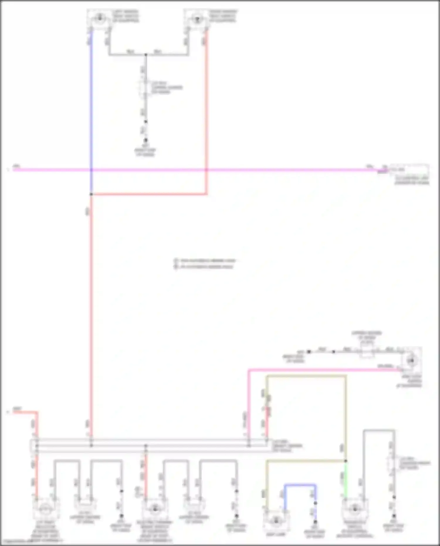 Wiring diagram right end of dash) for Nissan Rogue Sport I facelift (2019-2024) (26 of 56)