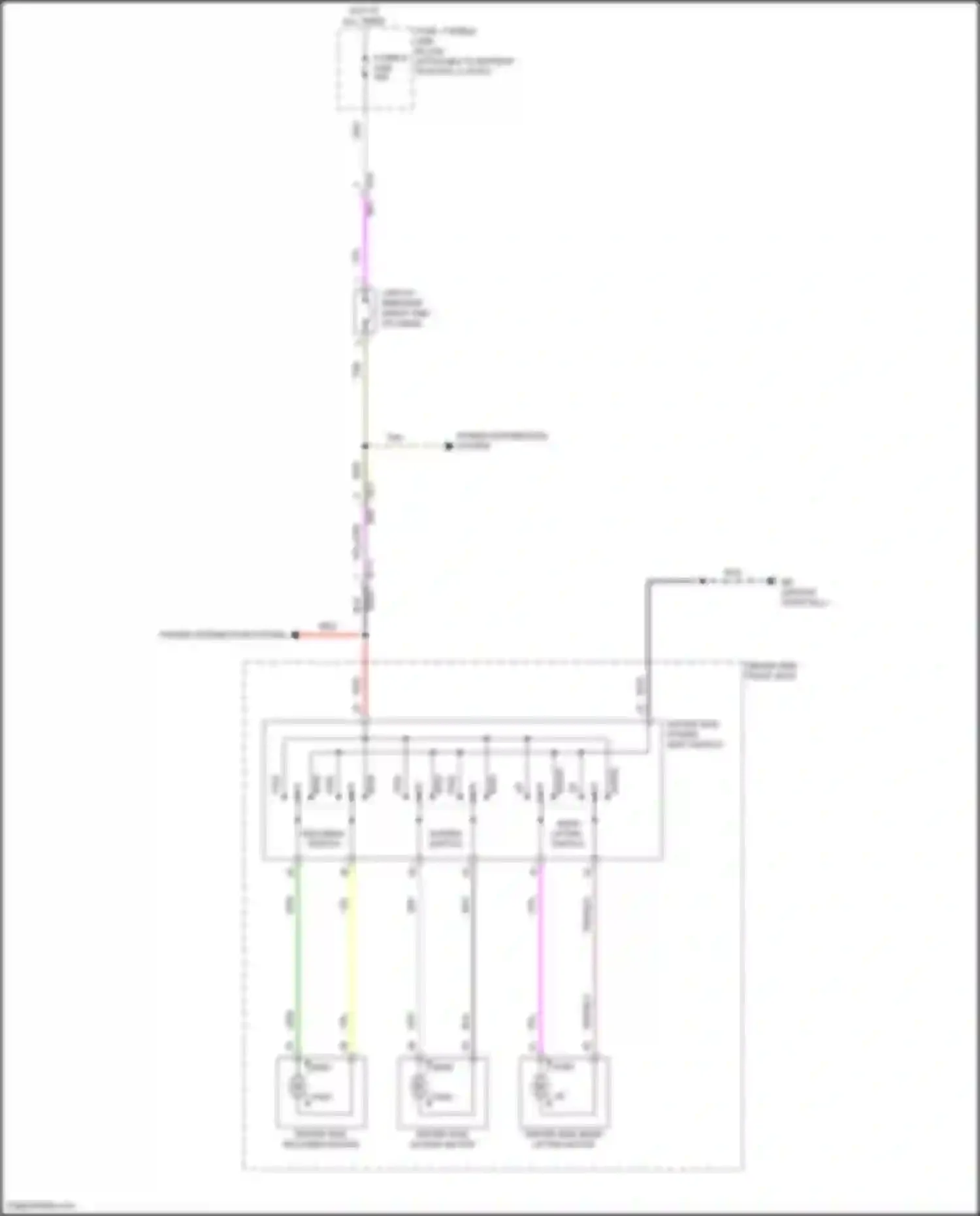 Wiring diagram right end of dash) for Nissan Rogue Sport I facelift (2019-2024) (45 of 56)
