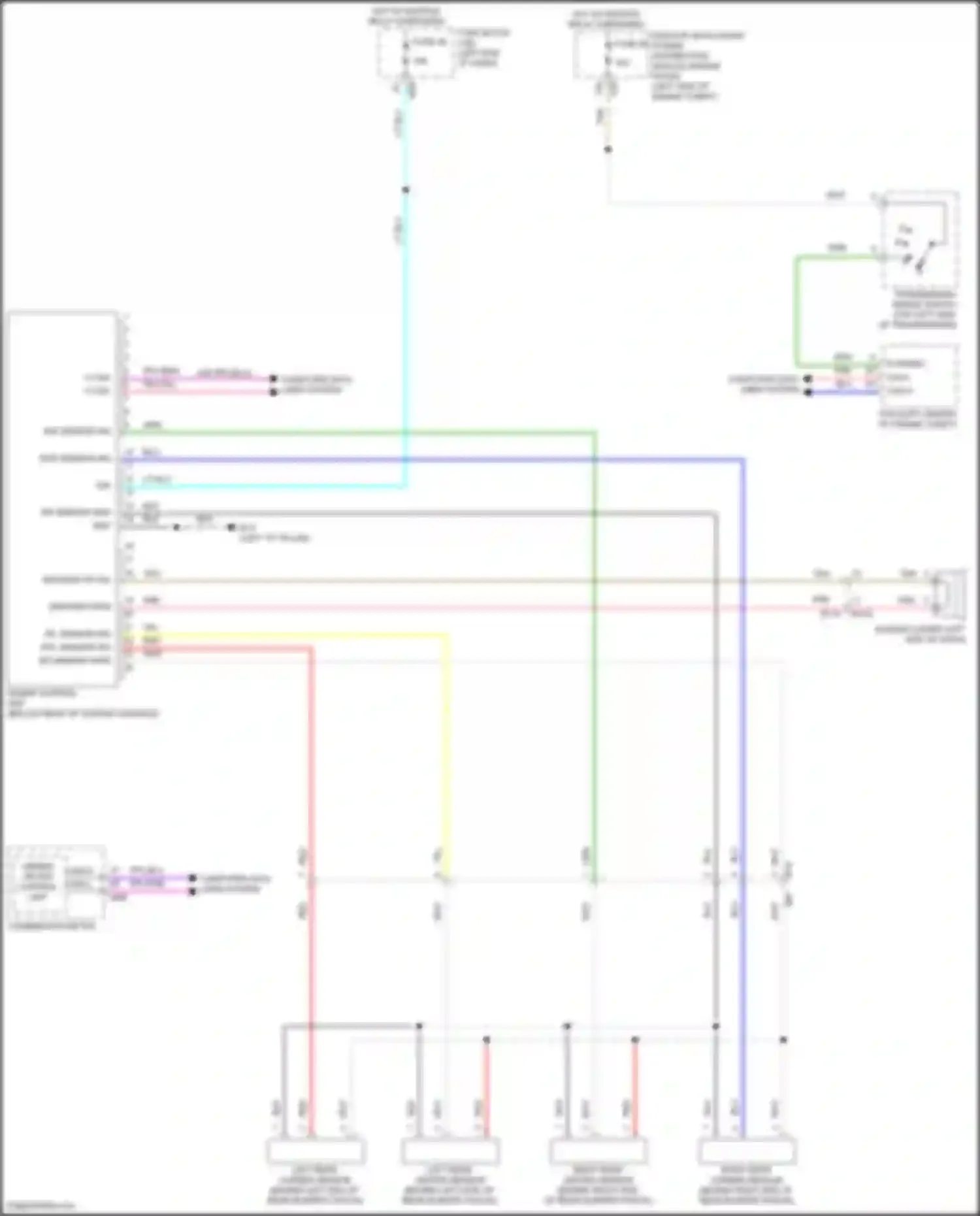 Wiring diagram ril sensor sig for Nissan Rogue Sport I facelift (2019-2024) (1 of 1)