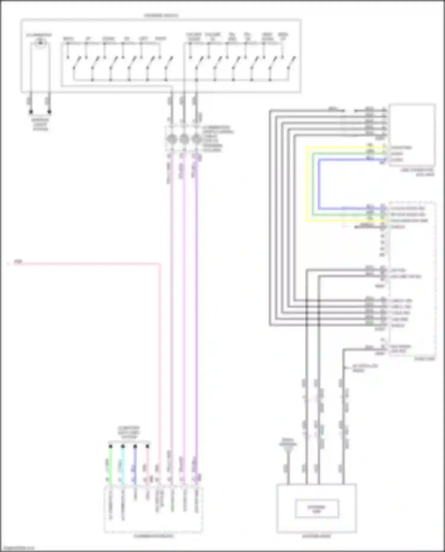 Wiring diagram ant amp on sig for Nissan Rogue Sport I (2017-2019) (3 of 3)