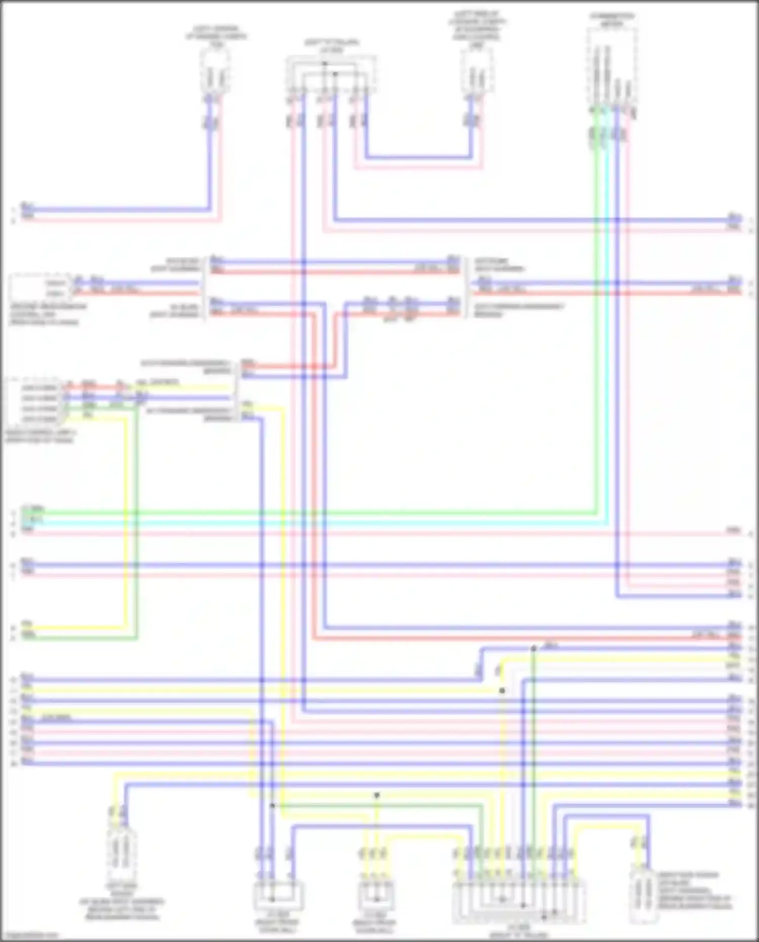 Wiring diagram can comm h for Nissan Rogue Sport I (2017-2019) (2 of 2)