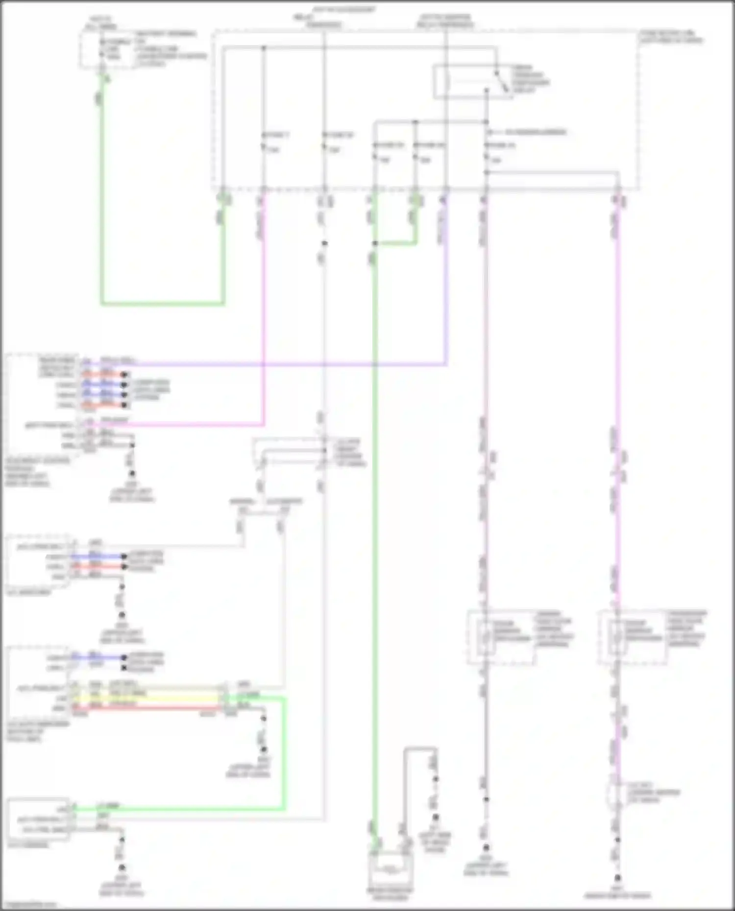 Wiring diagram computer data lines system for Nissan Rogue Sport I (2017-2019) (33 of 65)
