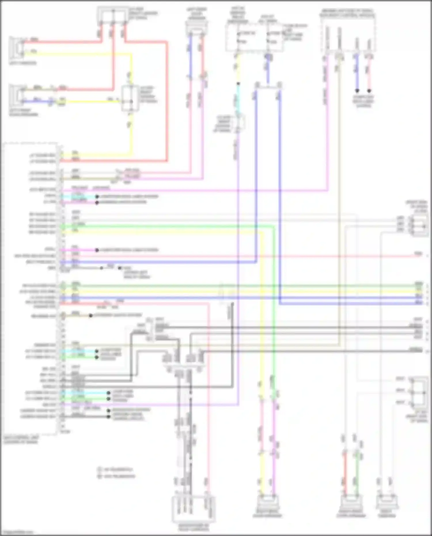 Wiring diagram computer data lines system for Nissan Rogue Sport I (2017-2019) (6 of 65)