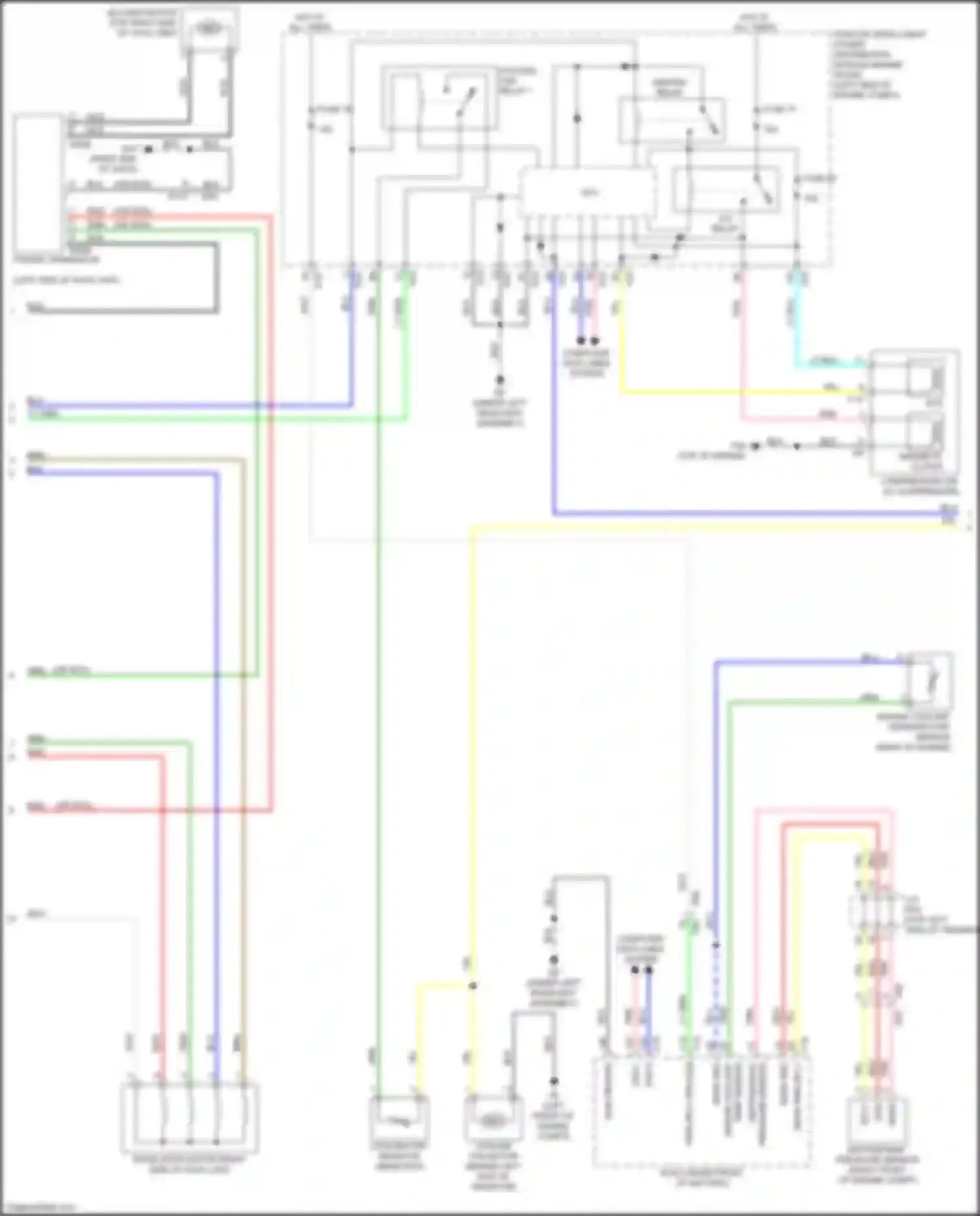 Wiring diagram computer data lines system for Nissan Rogue Sport I (2017-2019) (43 of 65)