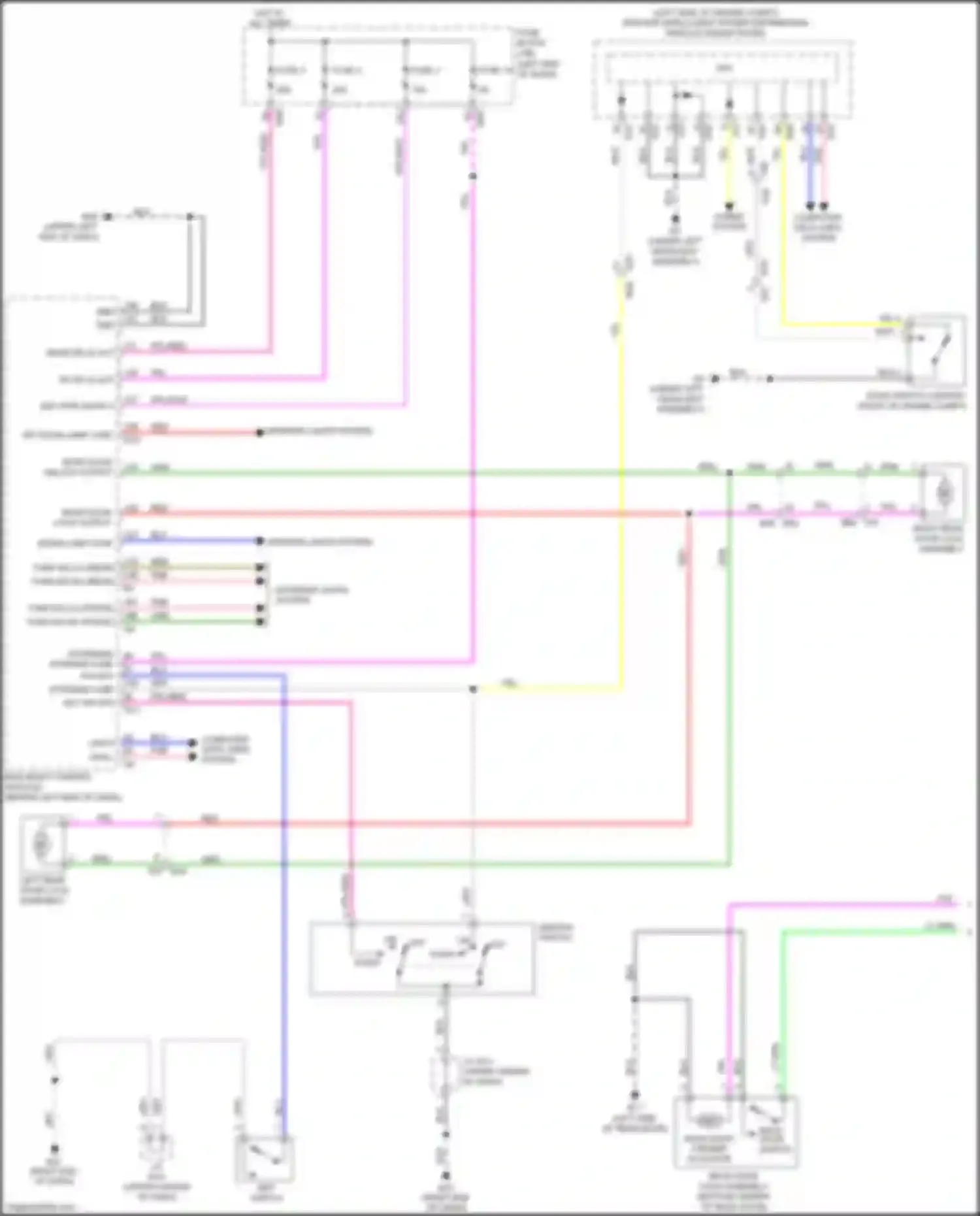 Wiring diagram computer data lines system for Nissan Rogue Sport I (2017-2019) (17 of 65)