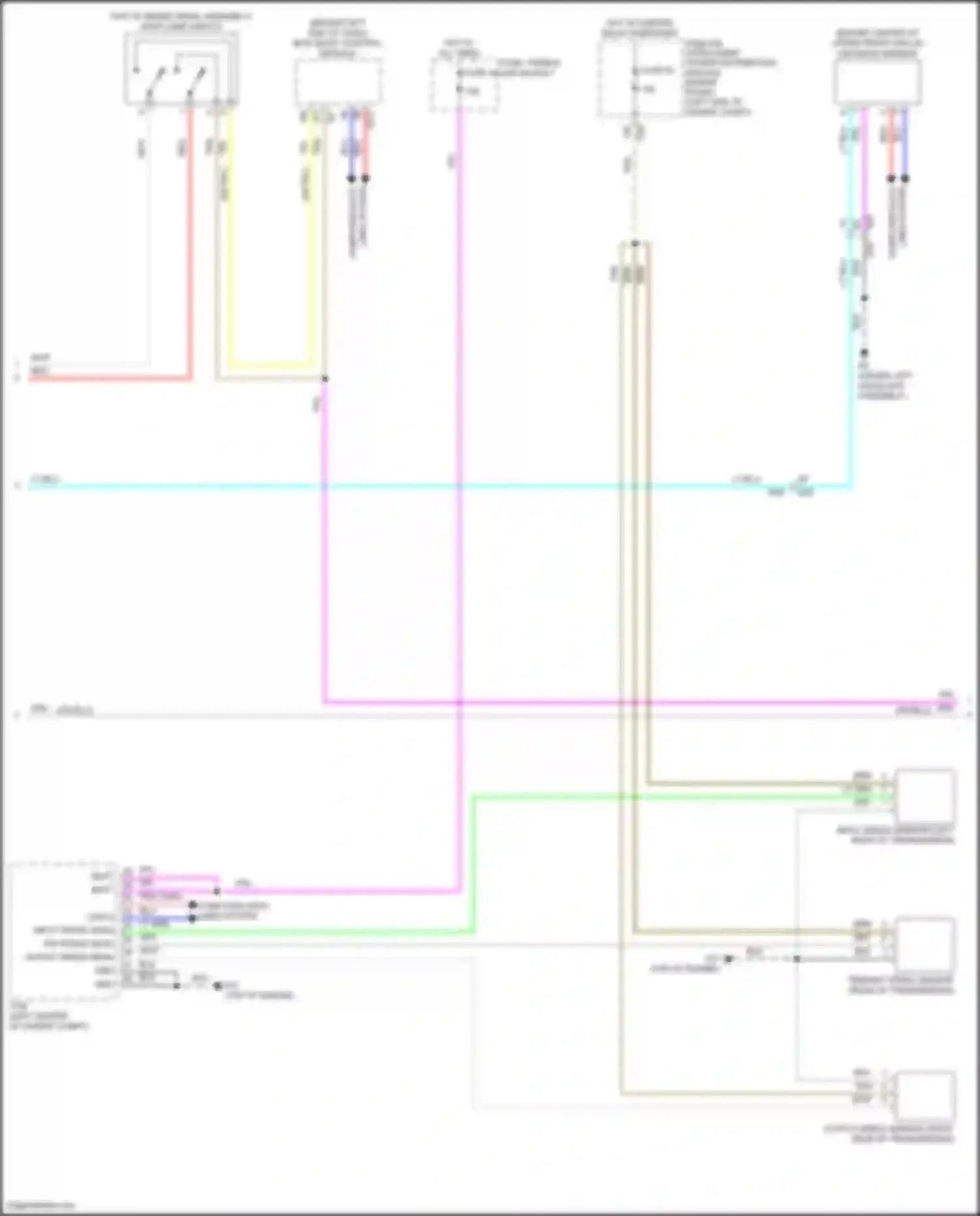 Wiring diagram computer data for Nissan Rogue Sport I (2017-2019) (1 of 4)