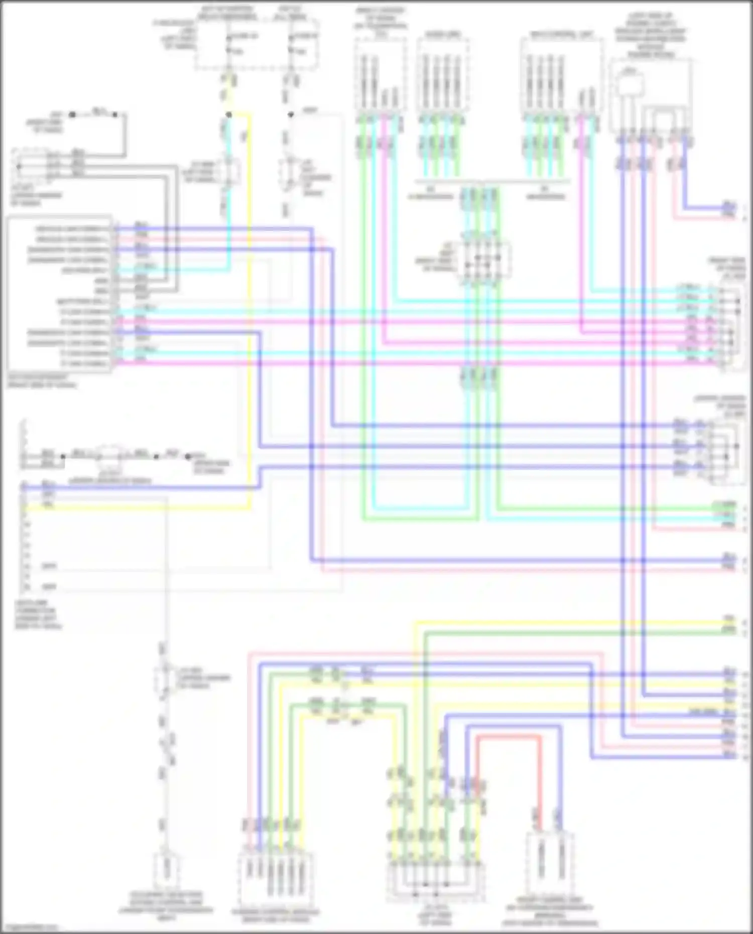 Wiring diagram diagnostic can comm h for Nissan Rogue Sport I (2017-2019) (1 of 1)