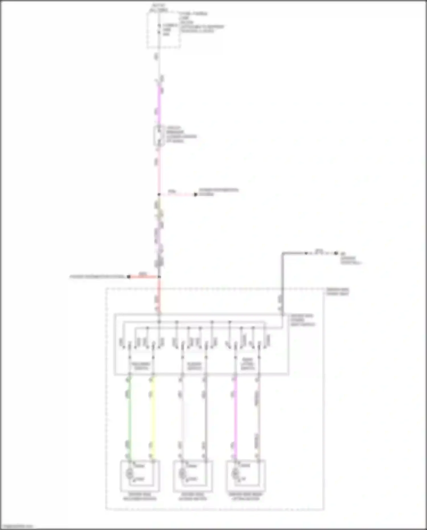 Wiring diagram fuse, fusible link block for Nissan Rogue Sport I (2017-2019) (8 of 16)