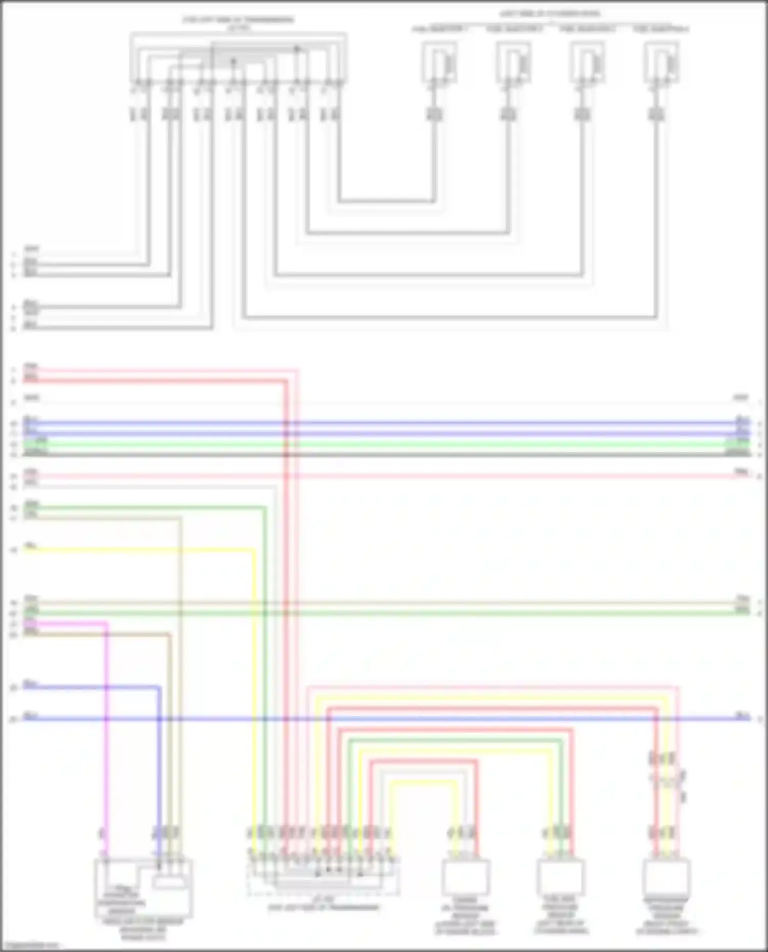 Wiring diagram intake air temperature sensor for Nissan Rogue Sport I (2017-2019) (1 of 1)