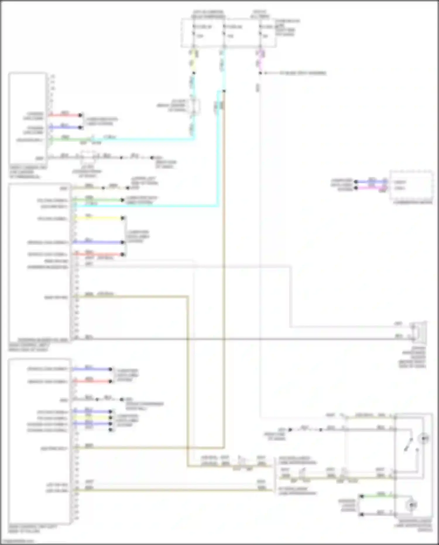 Wiring diagram its can comm-h for Nissan Rogue Sport I (2017-2019) (4 of 4)