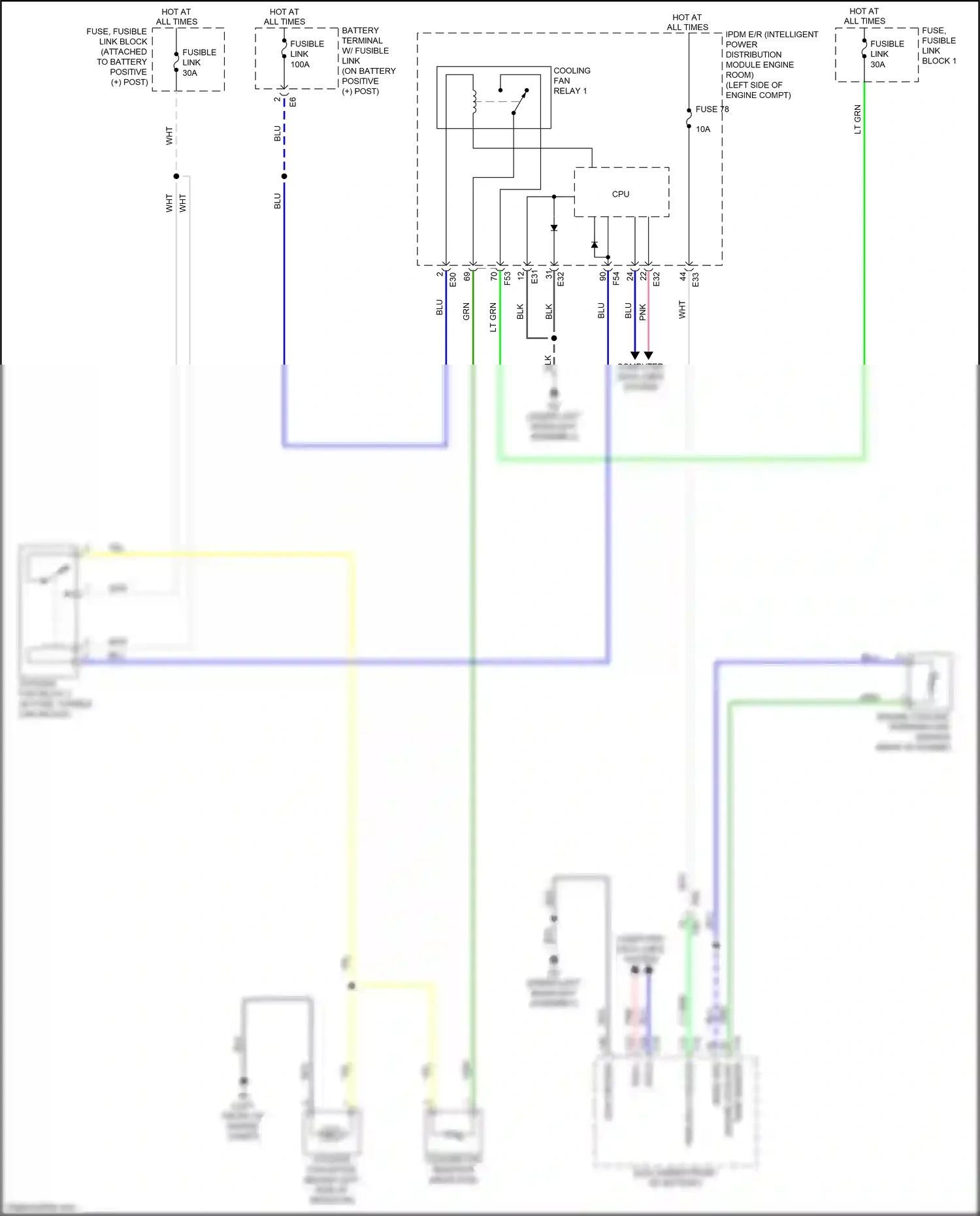Nissan Rogue Sport I (2017-2019) temp sensor wiring diagram  (1 of 3)