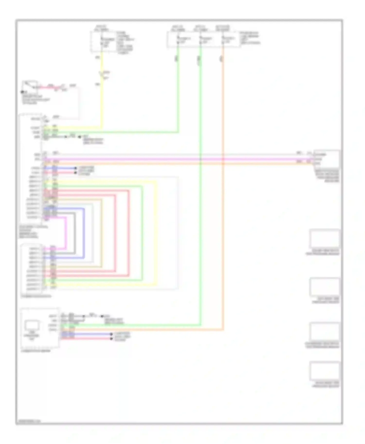 Wiring diagram computer data lines system for Nissan Rogue I facelift (2010-2013) (44 of 44)