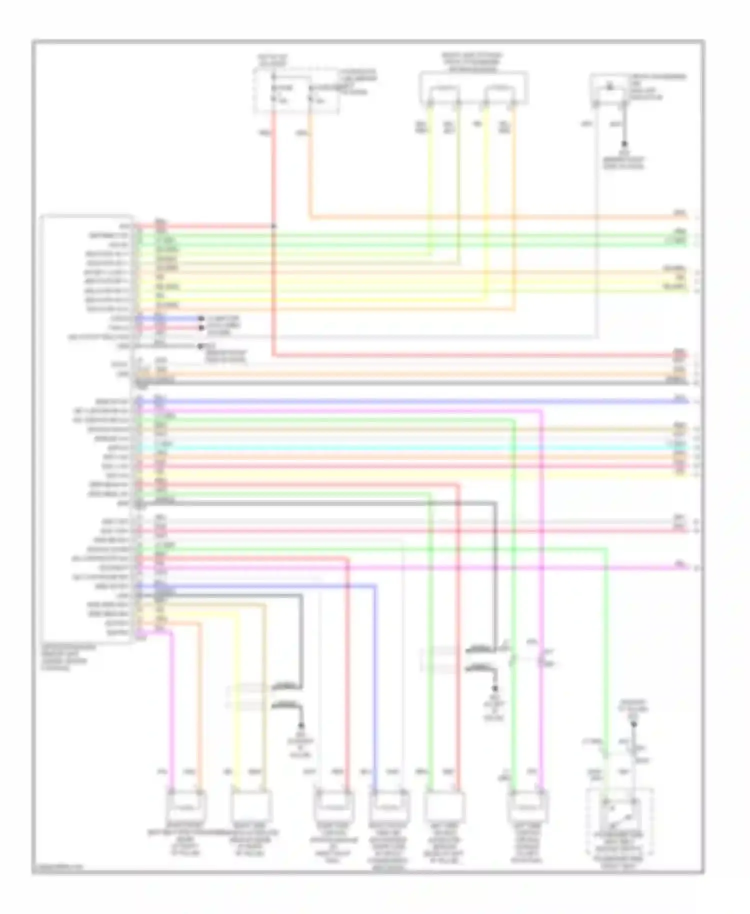Wiring diagram hot in on or start for Nissan Rogue I facelift (2010-2013) (40 of 46)