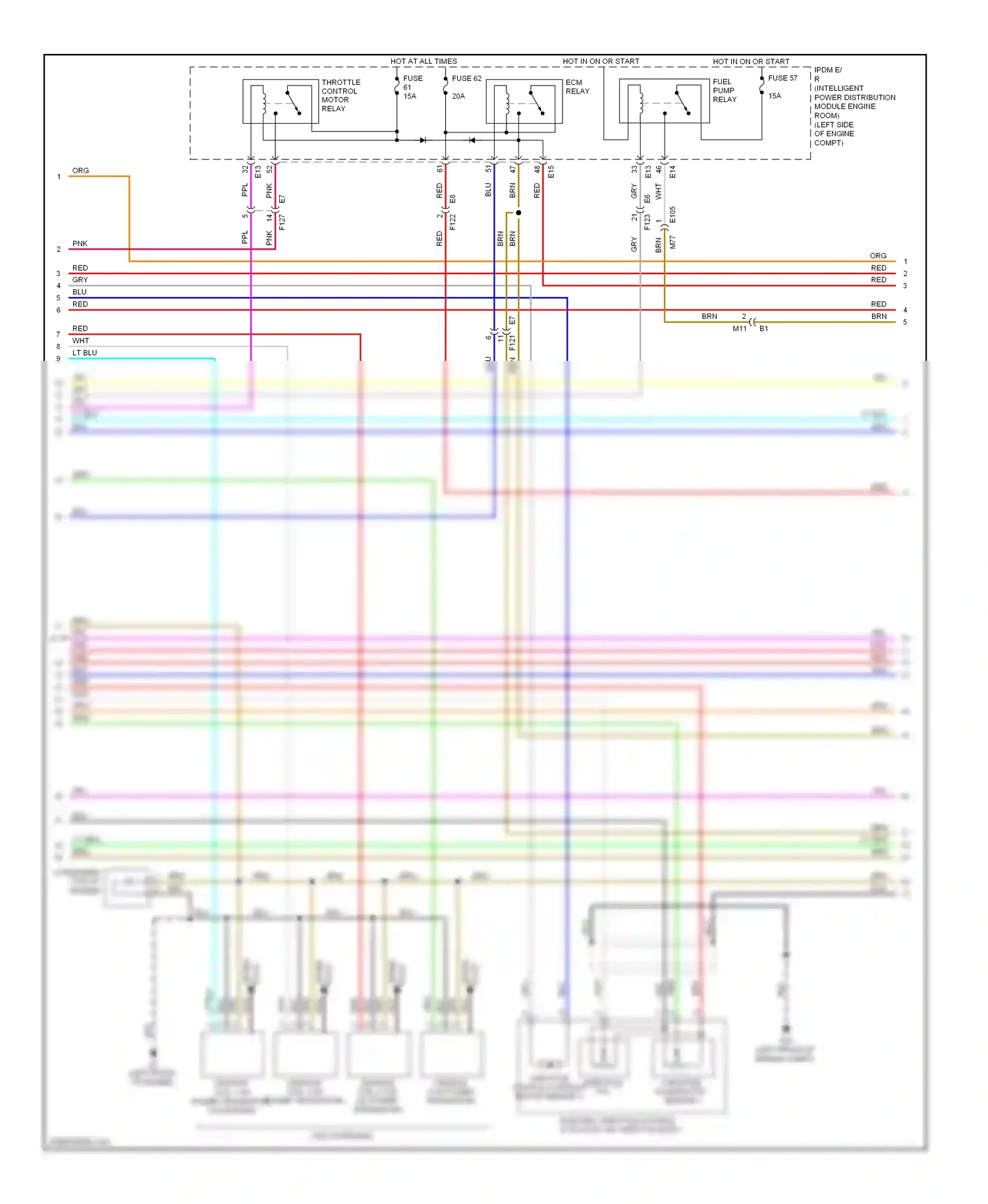 Wiring diagram nca for Nissan Rogue I facelift (2010-2013) (8 of 31)