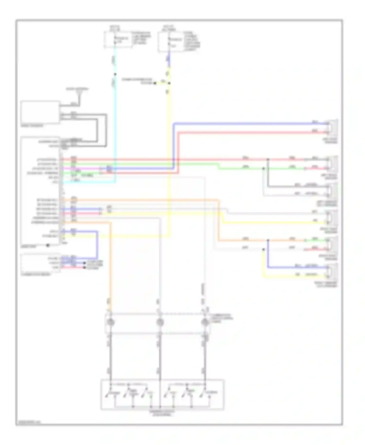 Rogue Nissan I (2007-2010): Base radio circuit
