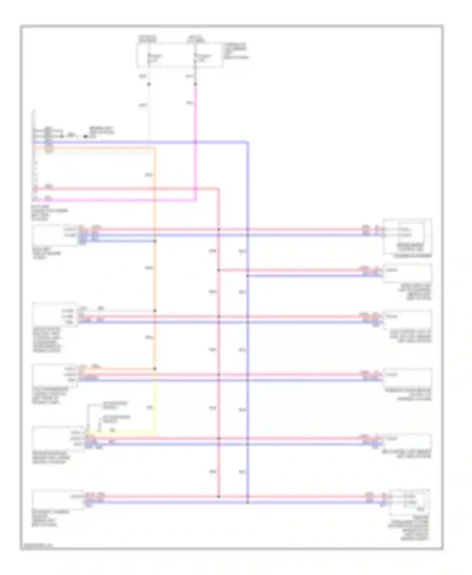 Wiring diagram blk for Nissan Rogue I (2007-2010) (4 of 54)