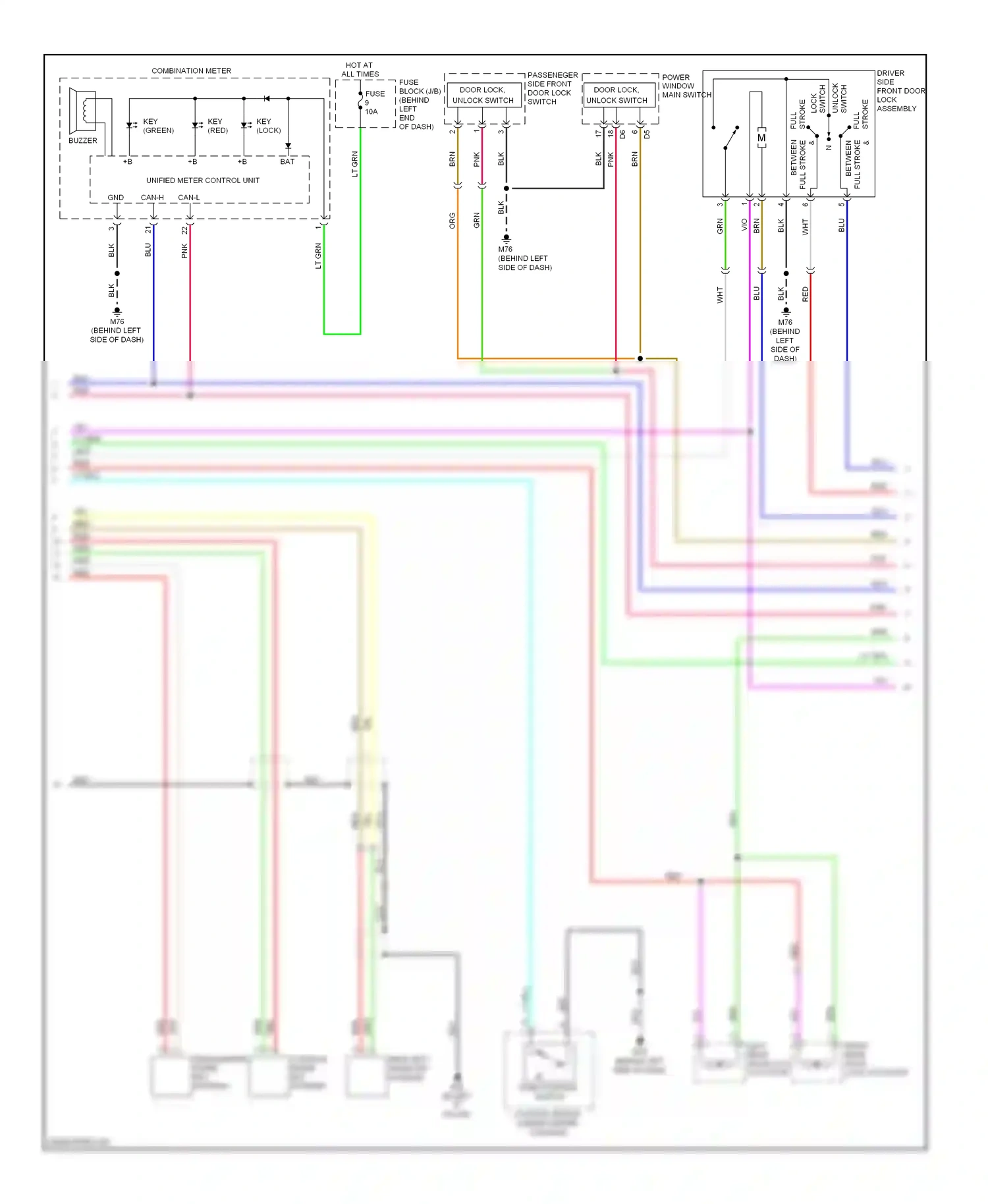 Wiring diagram nca for Nissan Rogue I (2007-2010) (19 of 25)