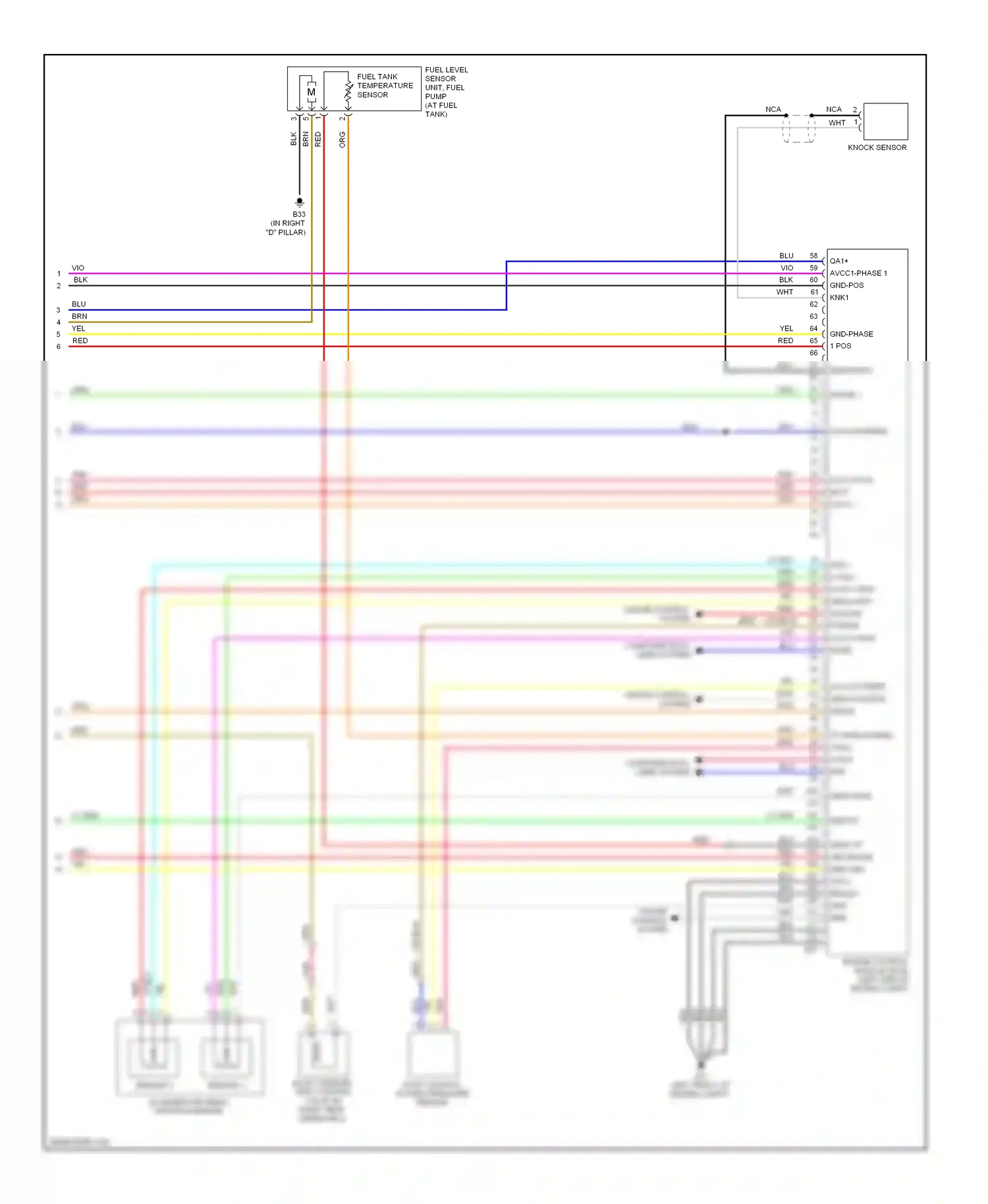 Wiring diagram nca for Nissan Rogue I (2007-2010) (10 of 25)