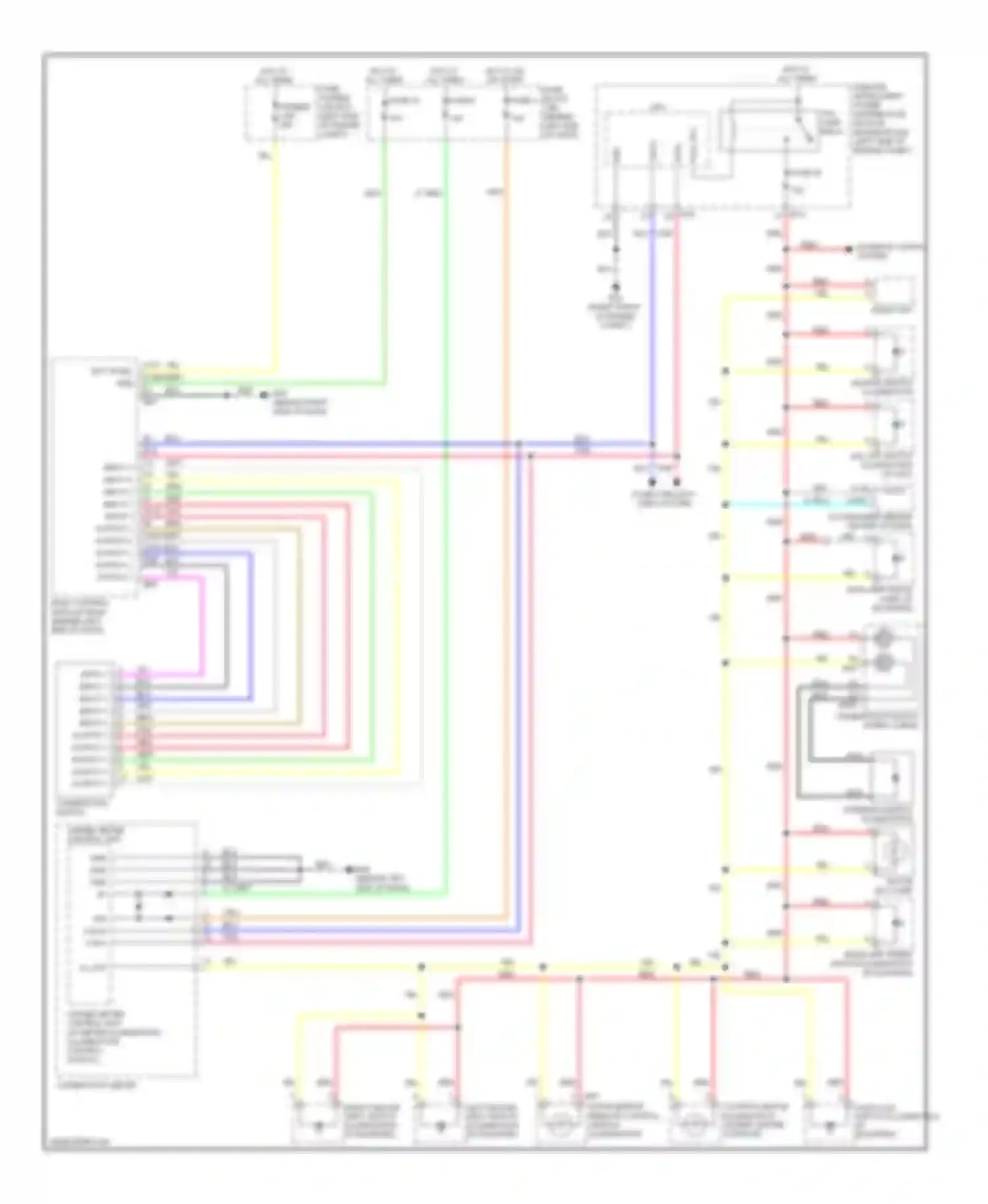 Wiring diagram pnk for Nissan Rogue I (2007-2010) (24 of 47)