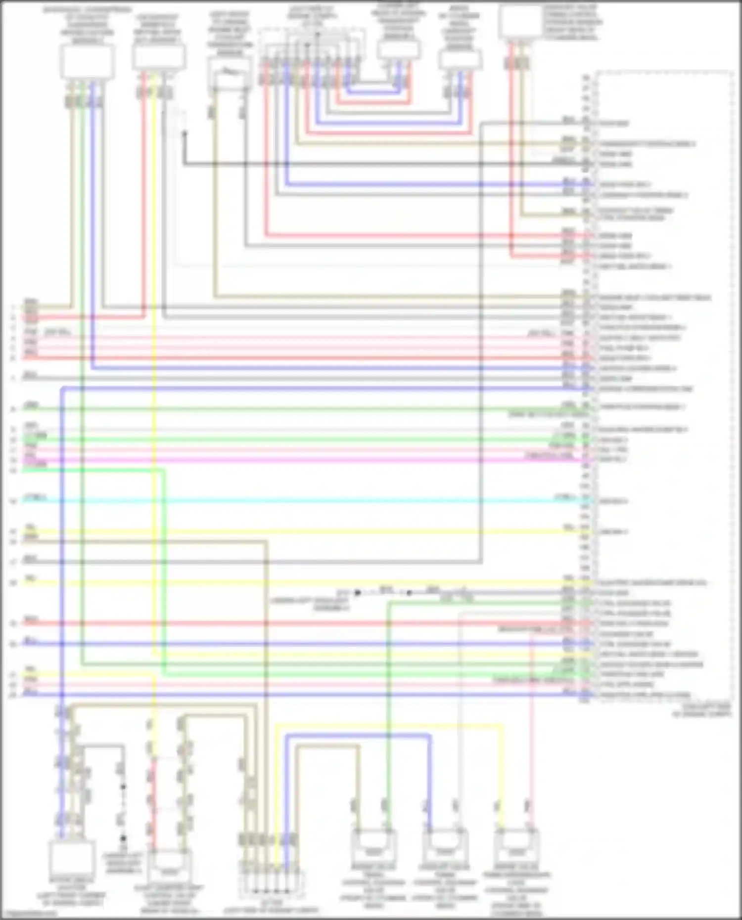 Rogue Nissan II facelift (2016-2020): Wiring diagram engine performance 2.0l hybrid, engine controls circuit (7 of 7)