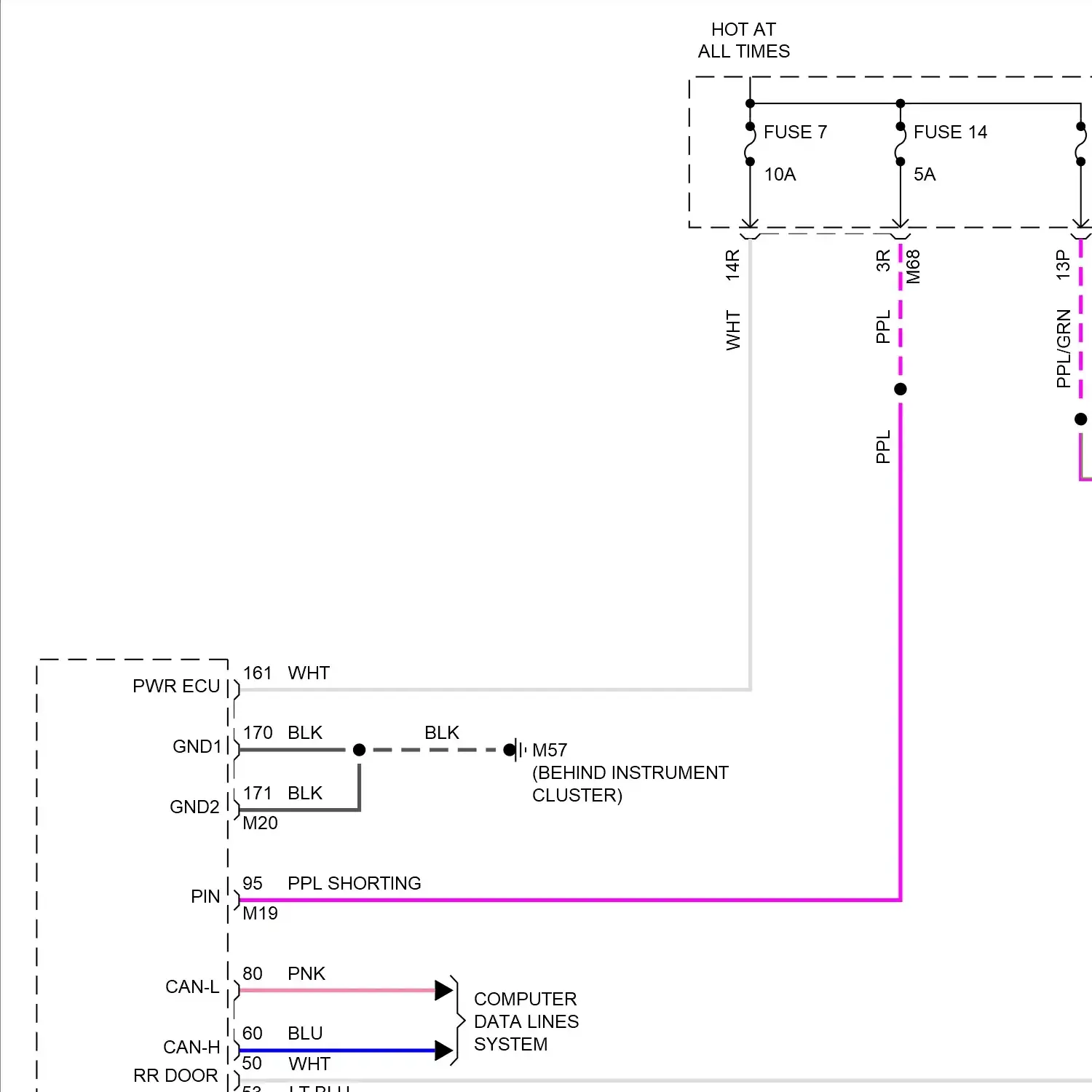 demo - Headlights circuit, w/ led headlamps (1 of 2) Headlights circuit, w/ led headlamps (1 of 2)
