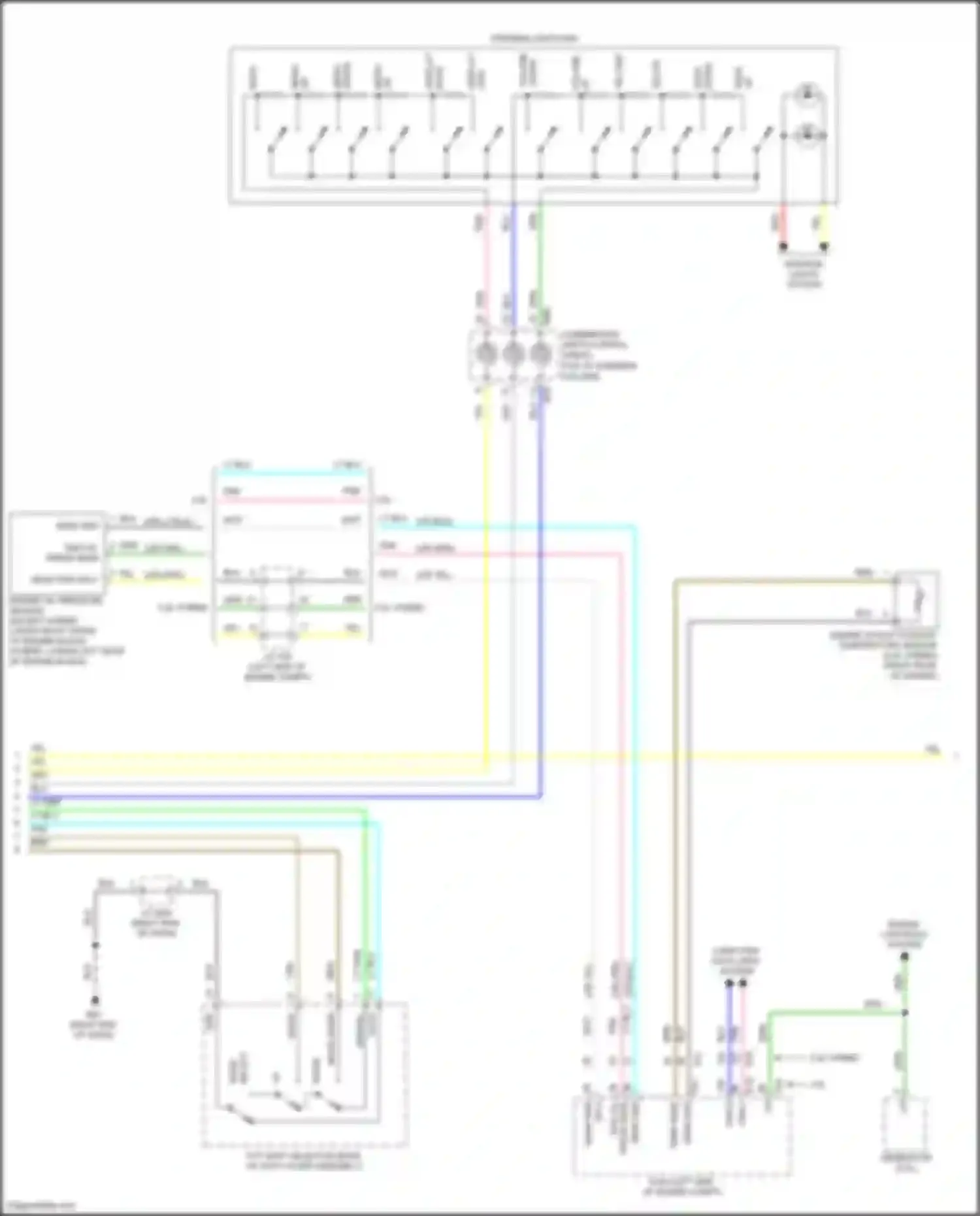 Wiring diagram can-h for Nissan Rogue II facelift (2016-2020) (8 of 90)