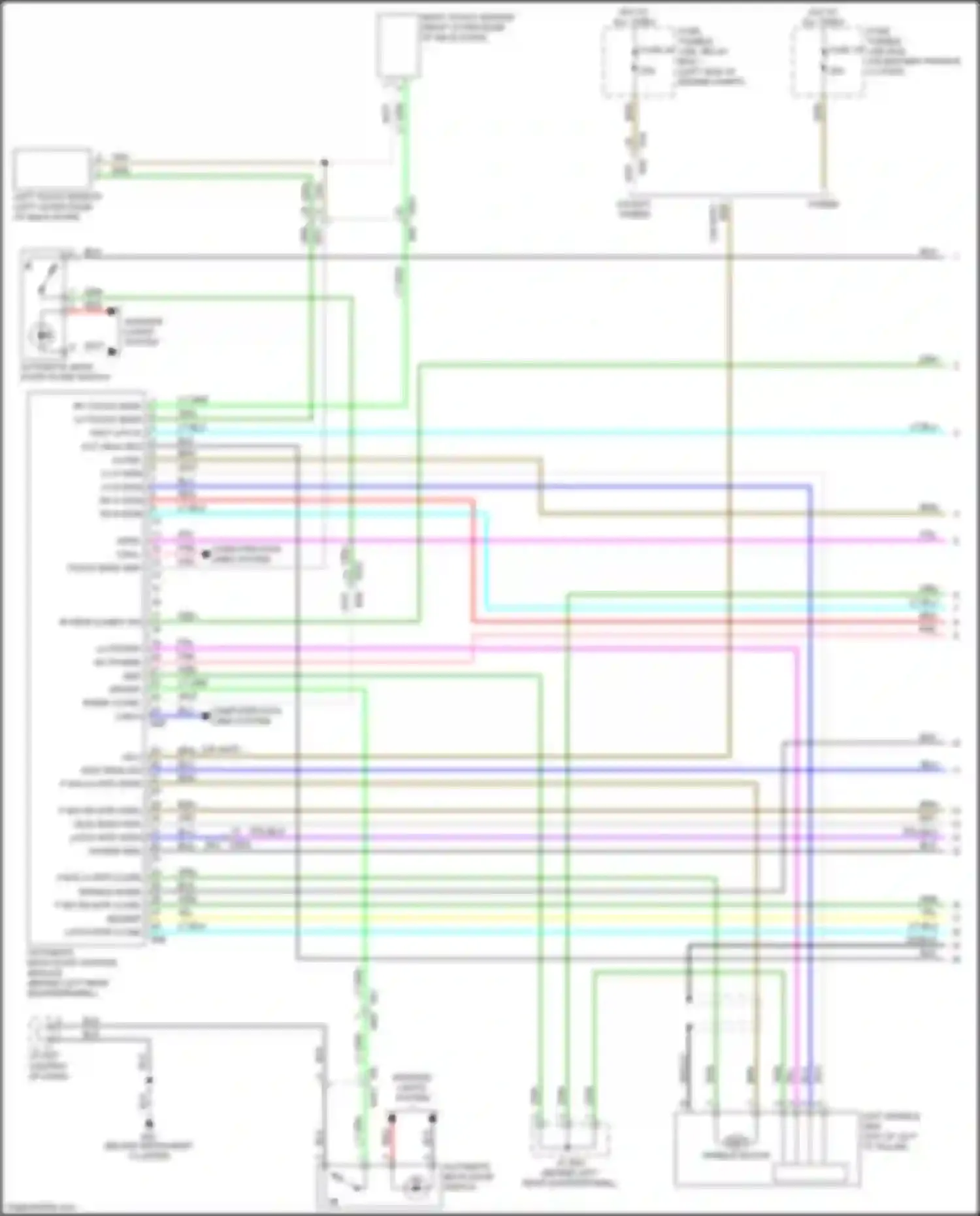 Wiring diagram can l for Nissan Rogue II facelift (2016-2020) (41 of 89)