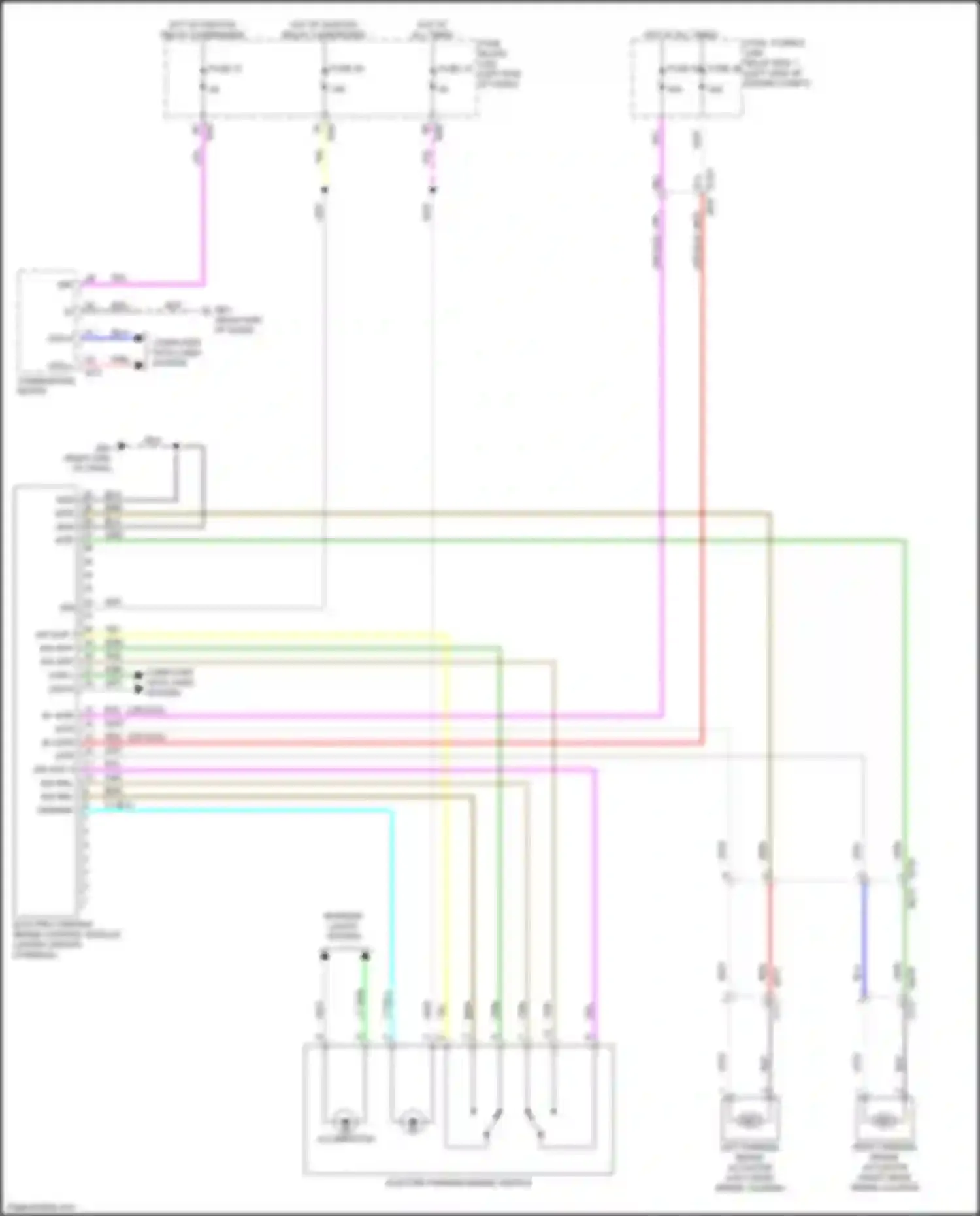 Wiring diagram computer data lines system for Nissan Rogue II facelift (2016-2020) (22 of 96)