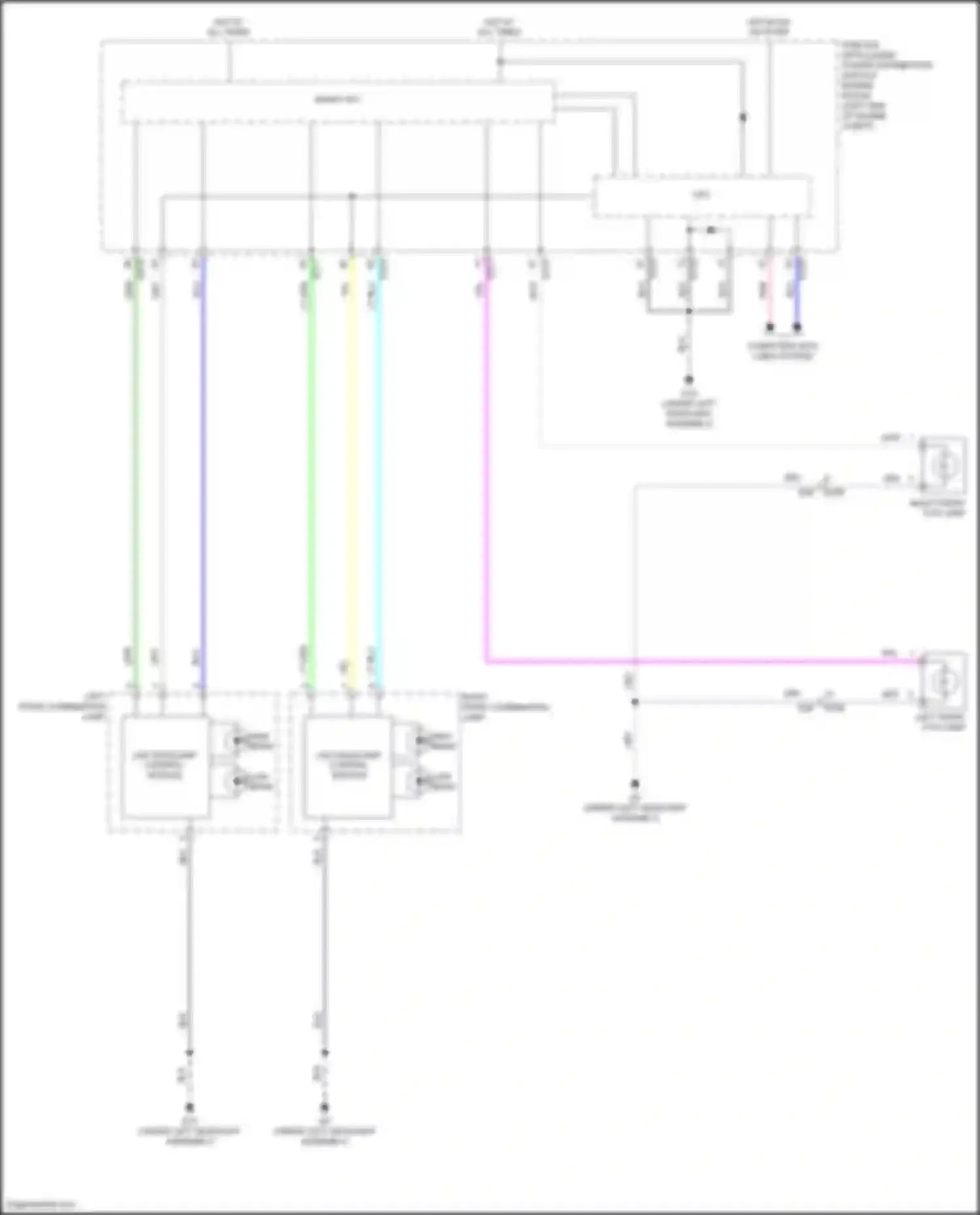 Wiring diagram computer data lines system for Nissan Rogue II facelift (2016-2020) (6 of 96)