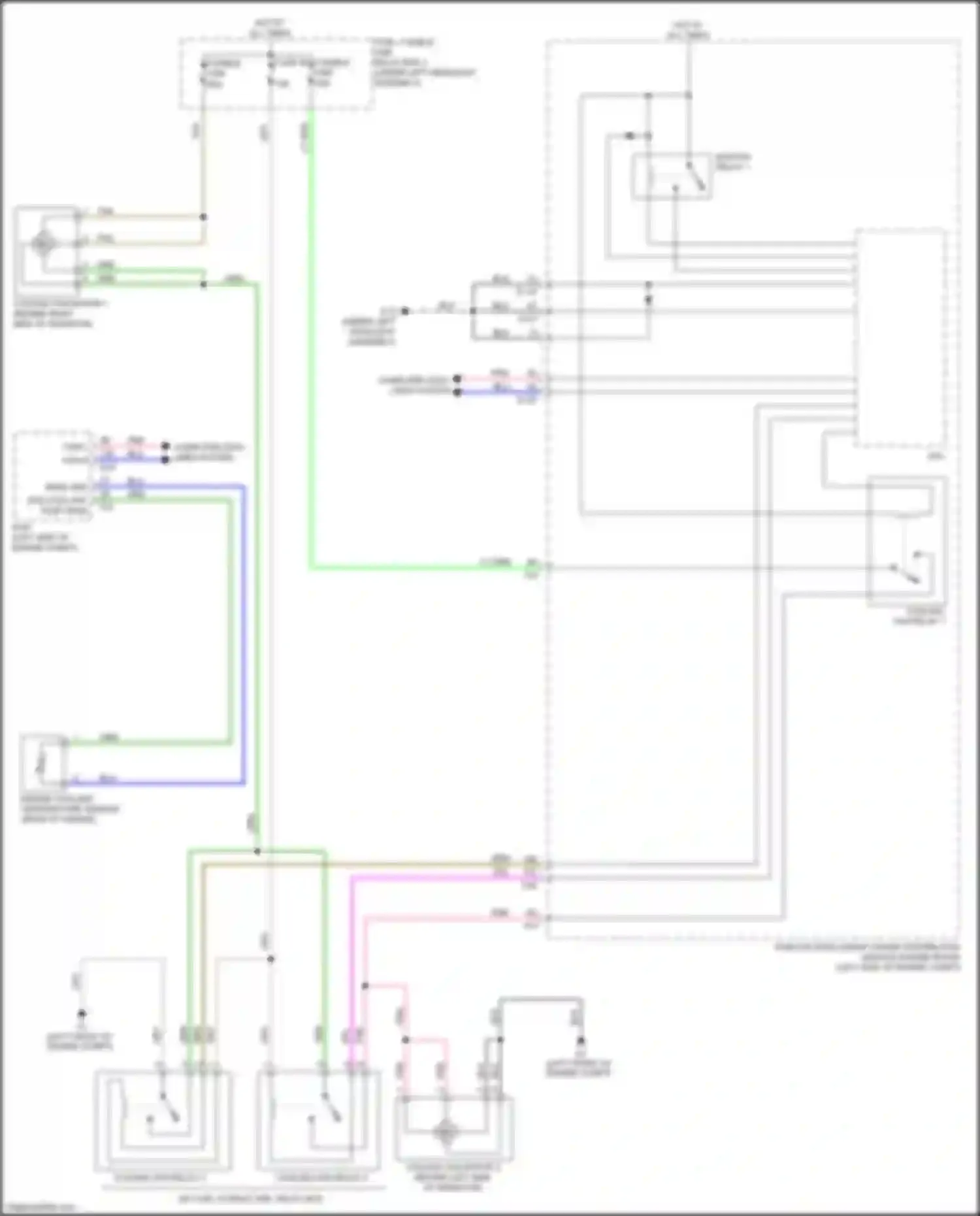 Wiring diagram eng coolant temp sens for Nissan Rogue II facelift (2016-2020) (1 of 2)
