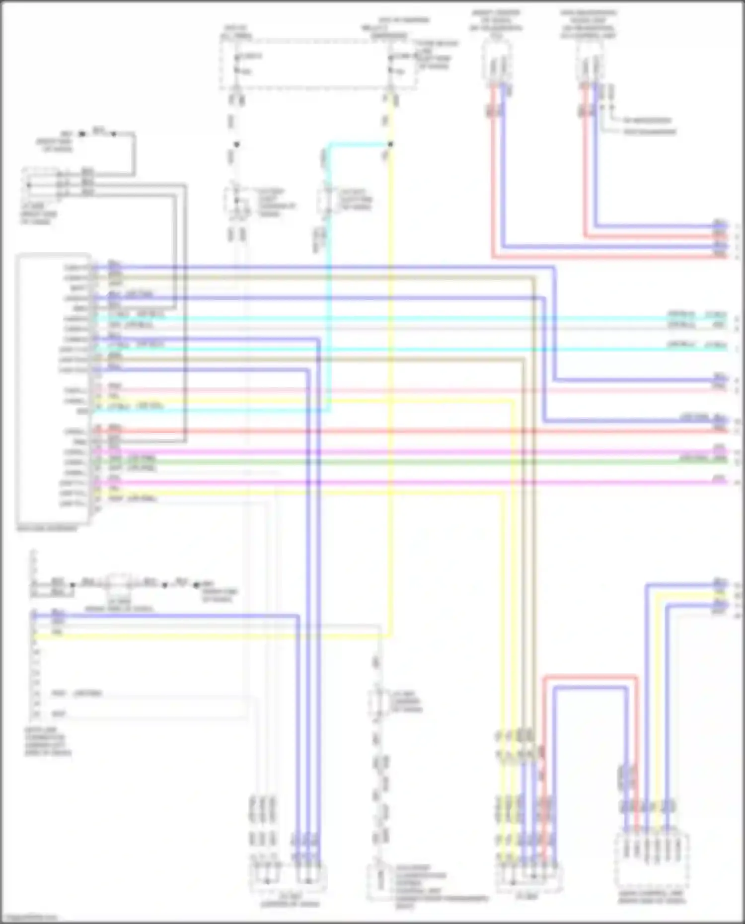 Wiring diagram ic can h for Nissan Rogue II facelift (2016-2020) (3 of 10)