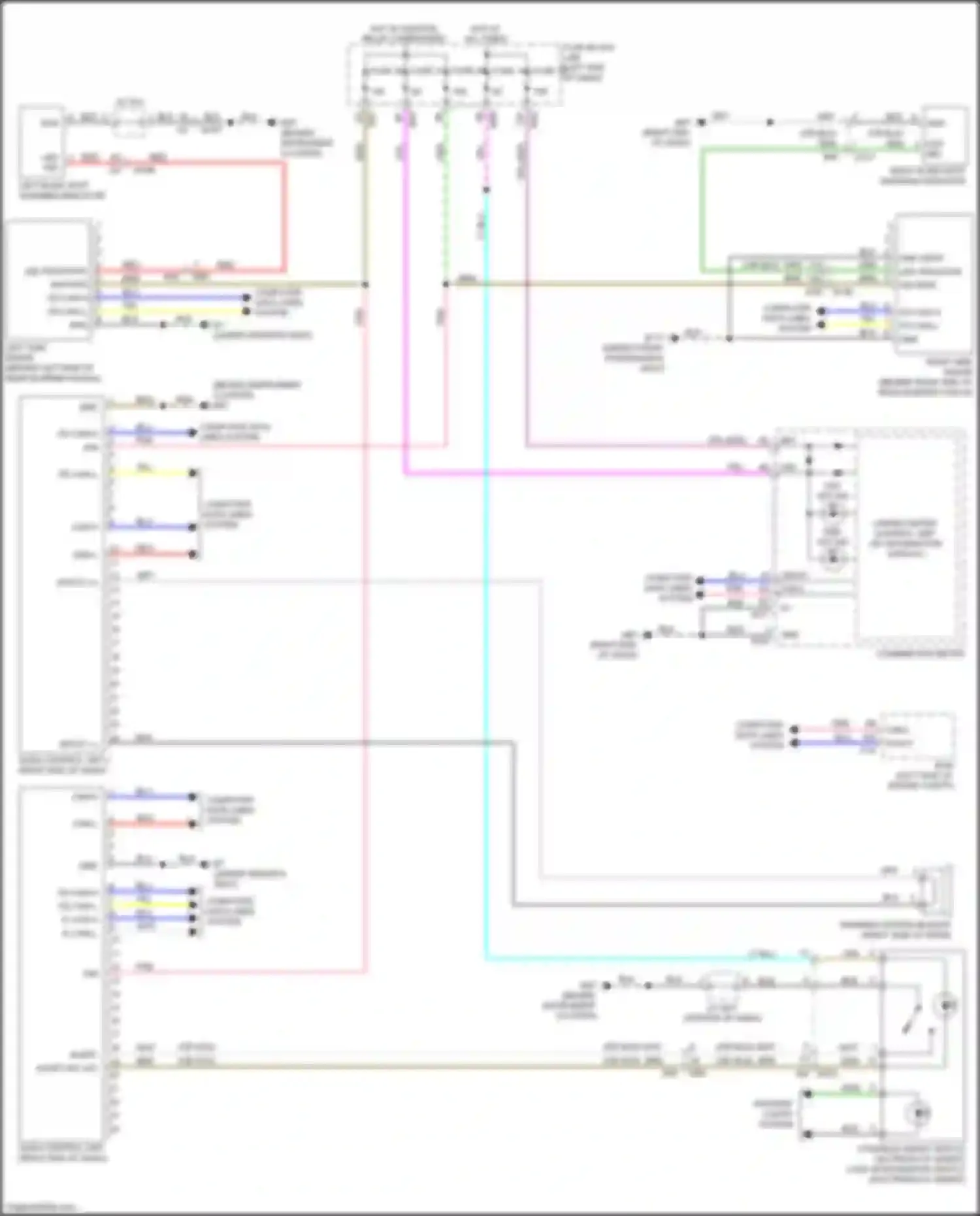 Wiring diagram ic can h for Nissan Rogue II facelift (2016-2020) (1 of 10)