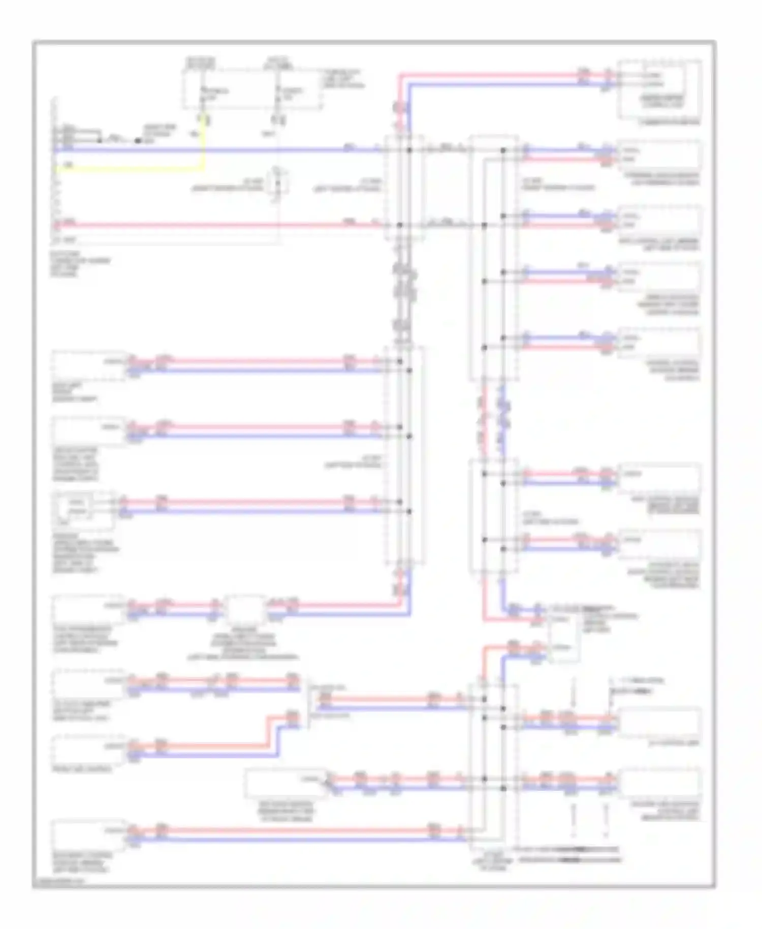 Rogue Nissan II (2013-2016): Computer data lines circuit