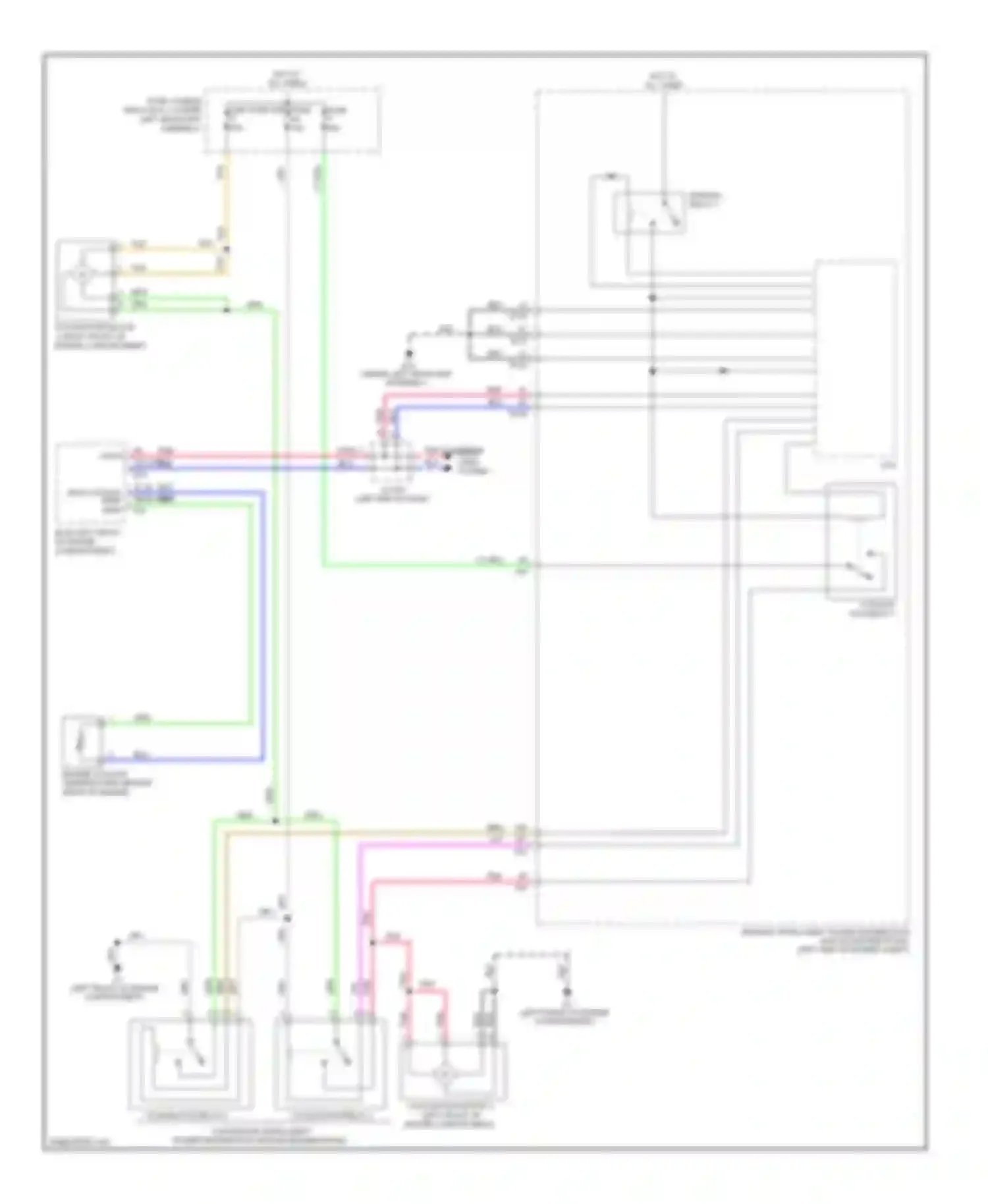 Rogue Nissan II (2013-2016): Cooling fan circuit