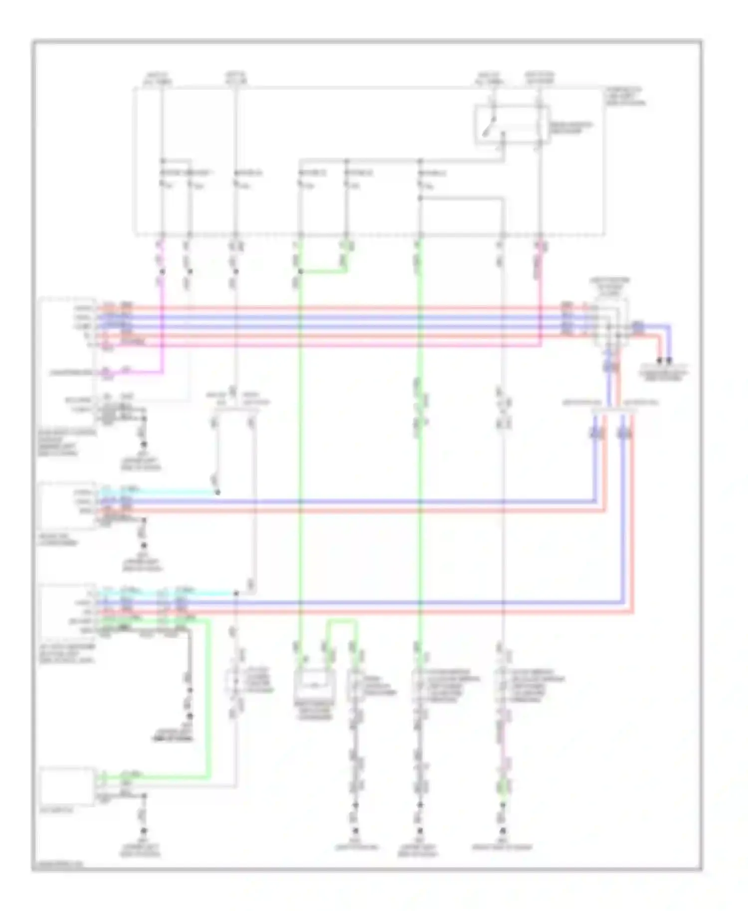 Rogue Nissan II (2013-2016): Defoggers circuit