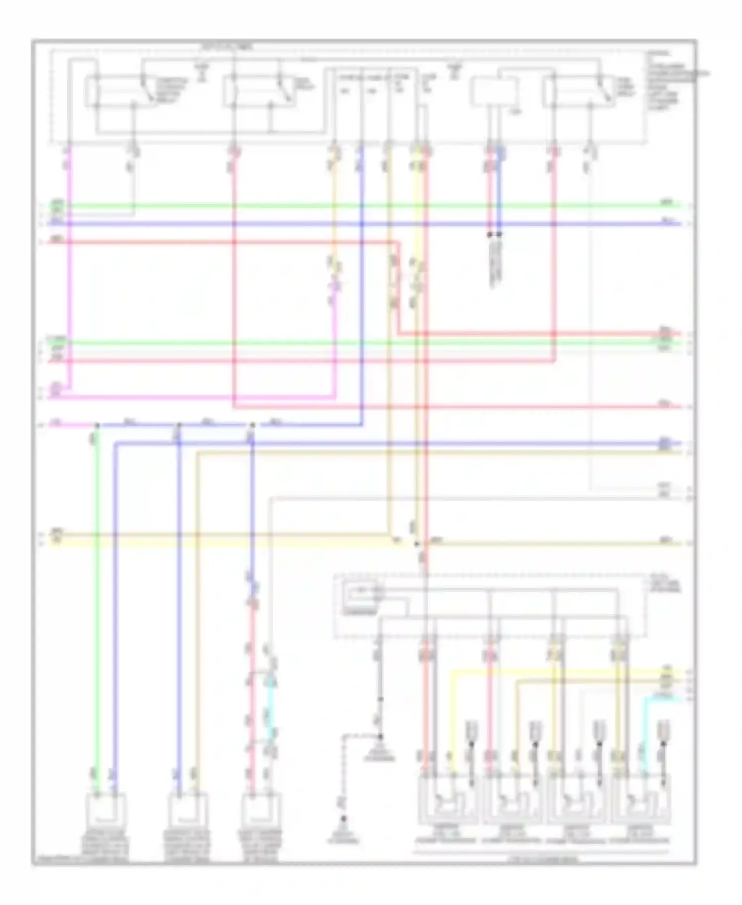 Rogue Nissan II (2013-2016): Wiring diagram engine performance 2.5l (3 of 4)