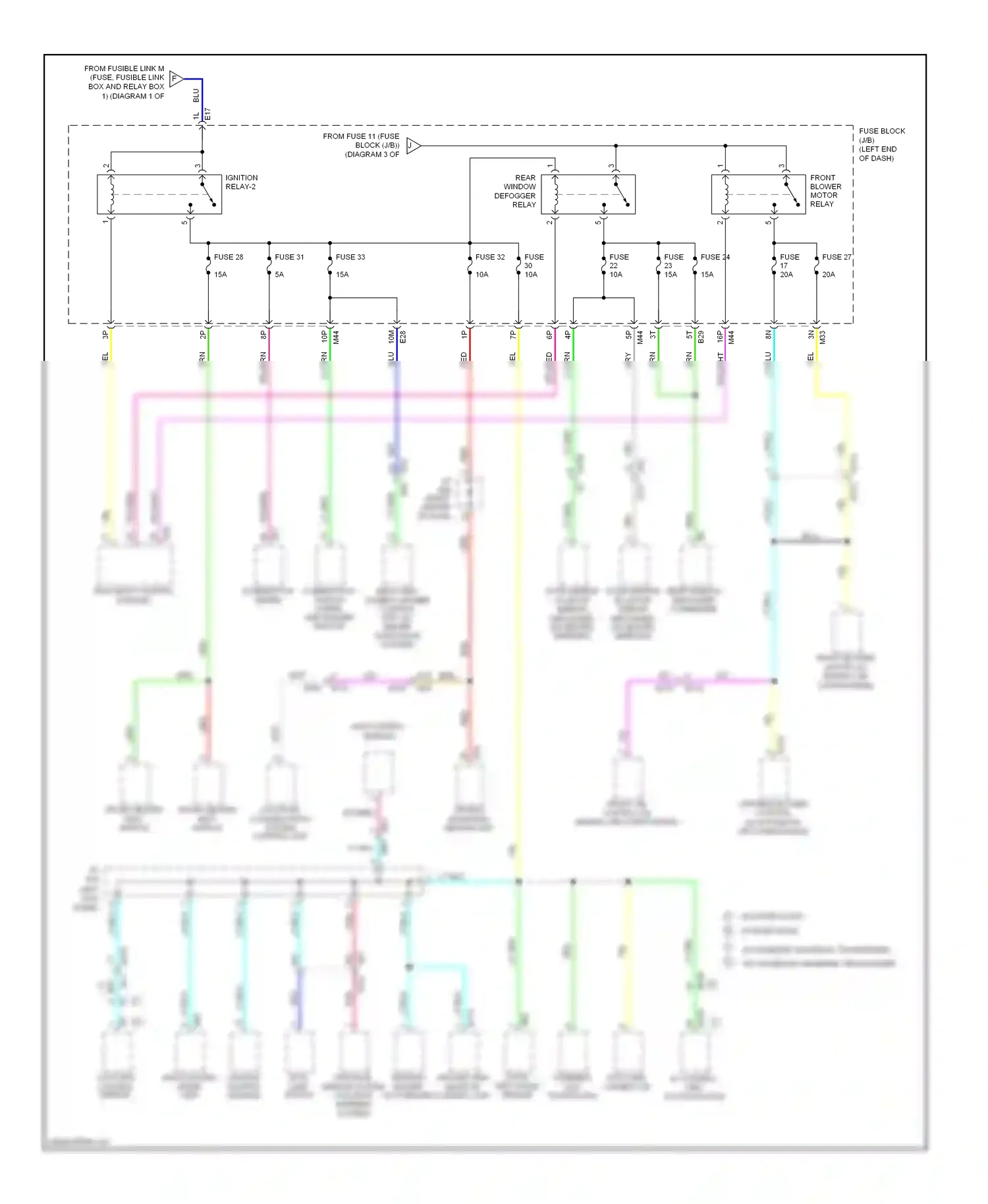 Wiring diagram blu lt for Nissan Rogue II (2013-2016) (1 of 1)