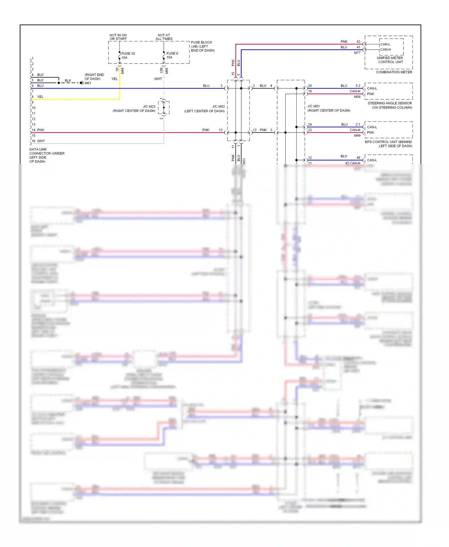 Wiring diagram blu for Nissan Rogue II (2013-2016) (94 of 117)