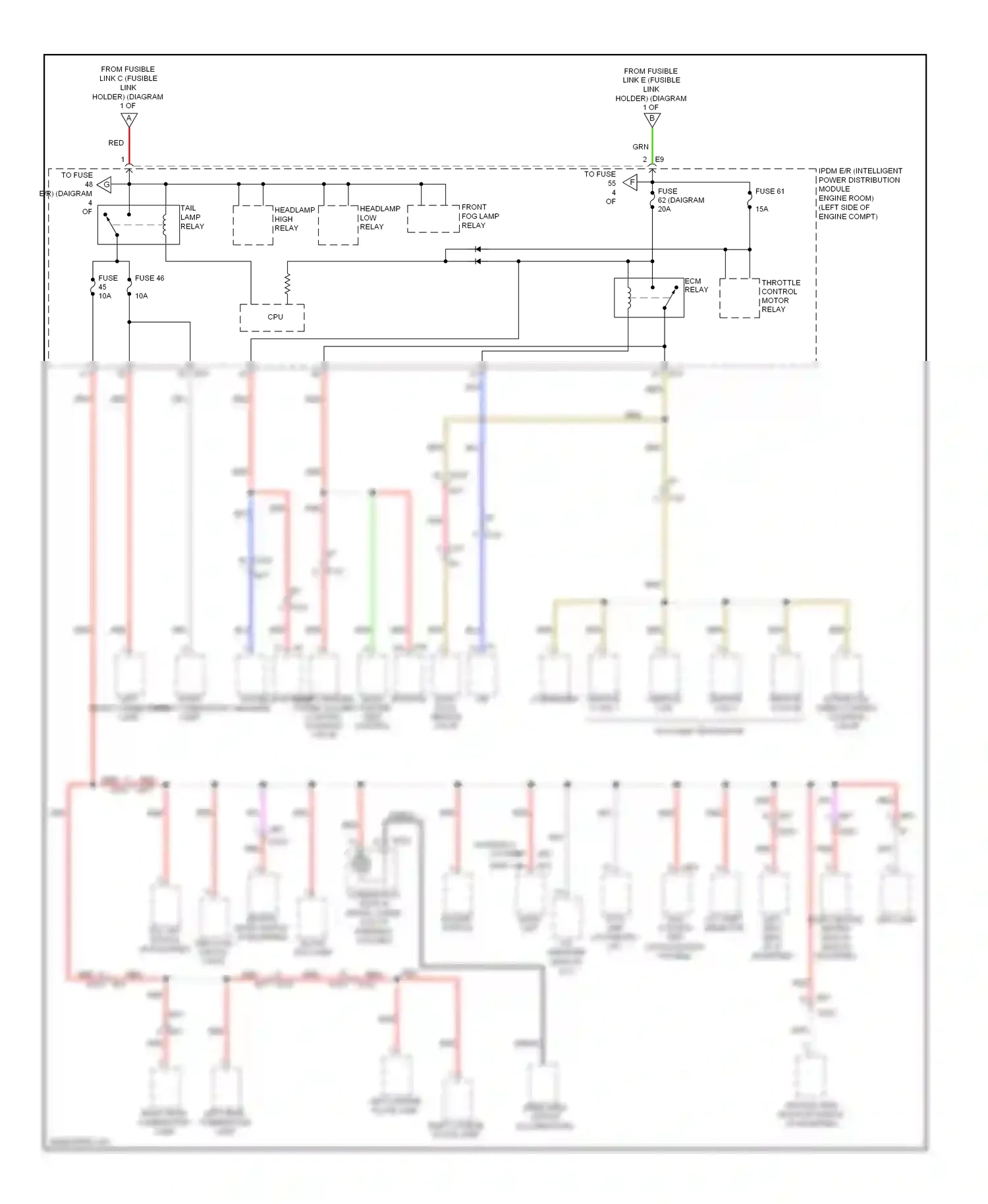 Wiring diagram blu for Nissan Rogue II (2013-2016) (99 of 117)