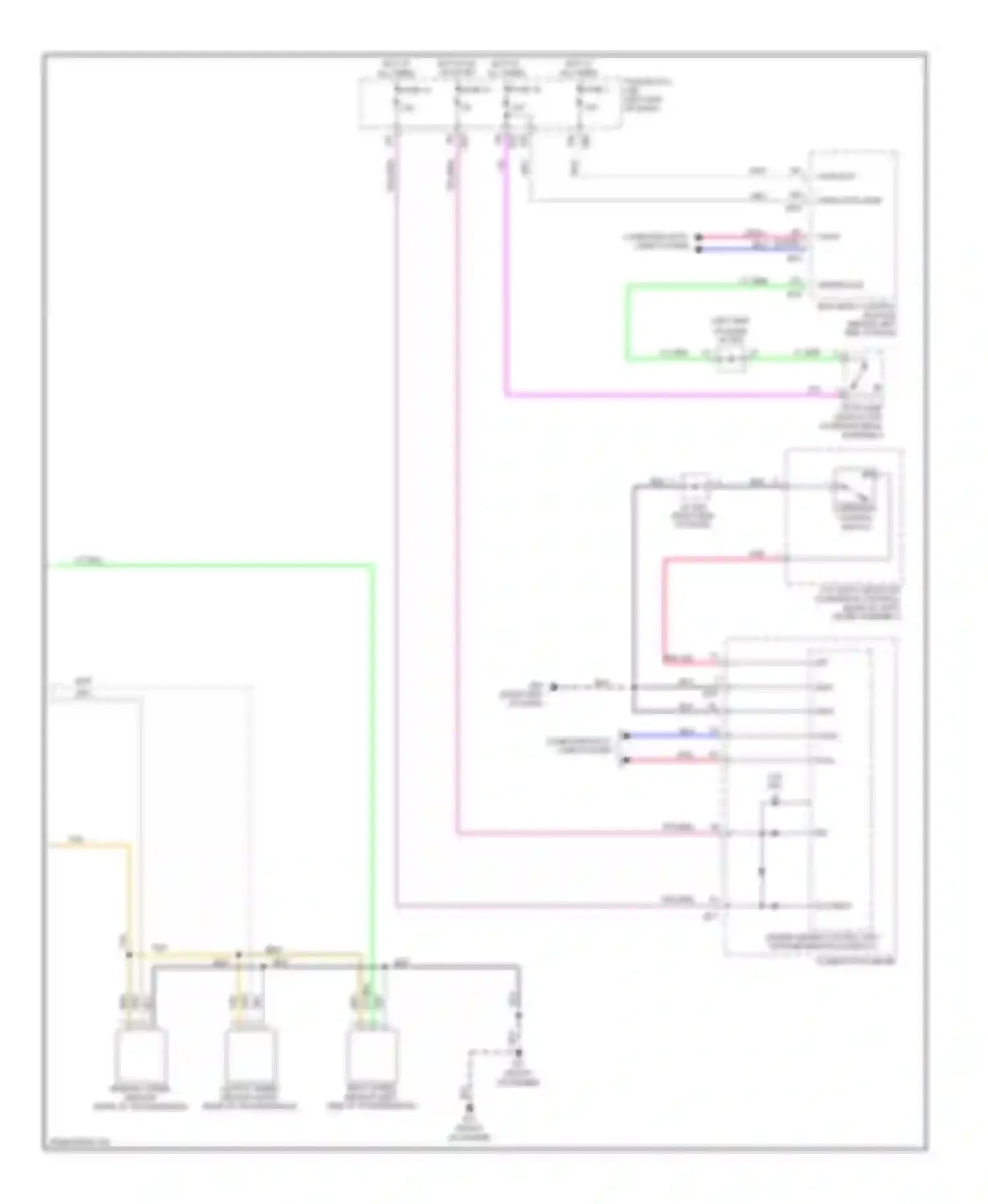 Wiring diagram fuse 31 for Nissan Rogue II (2013-2016) (2 of 9)