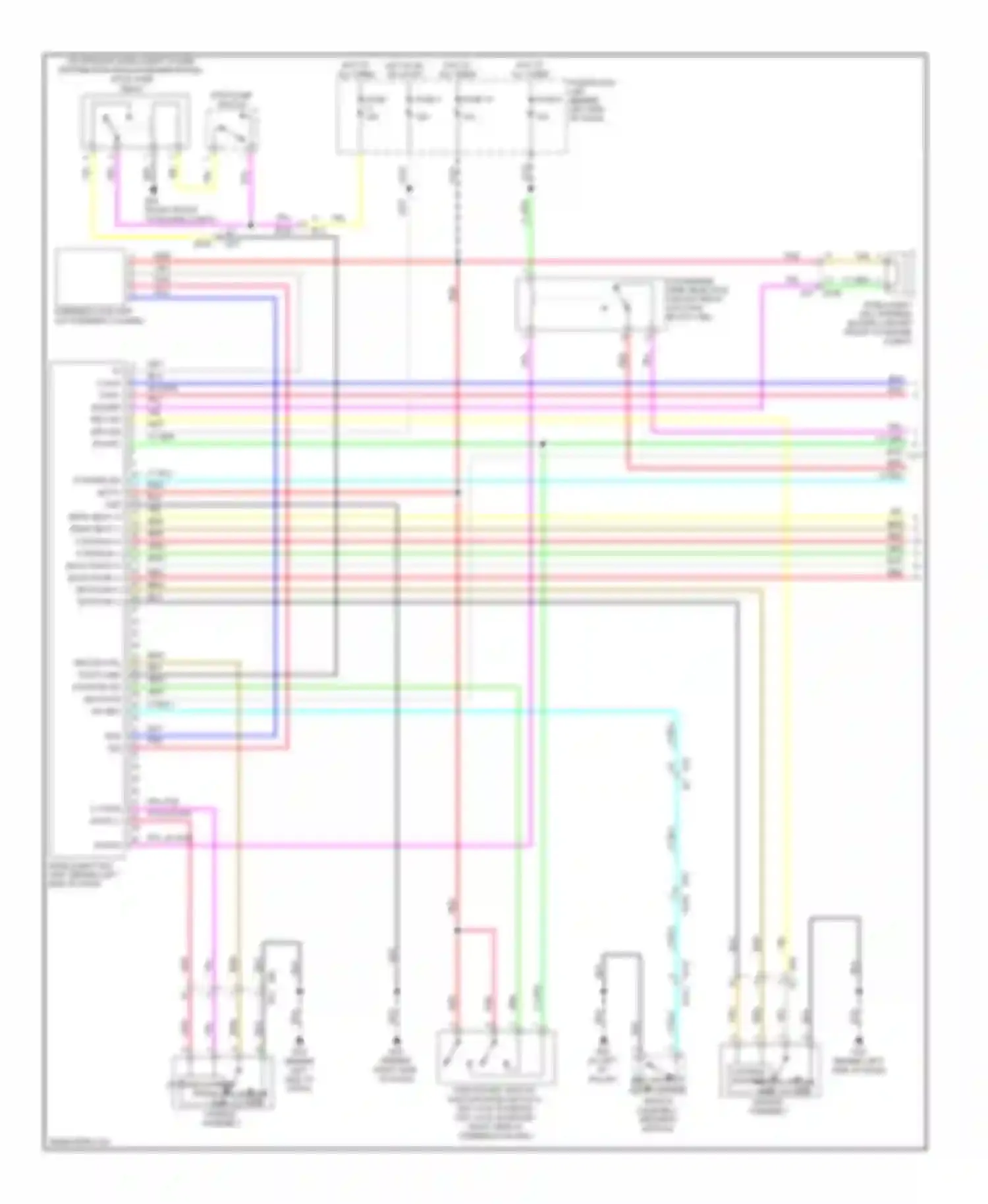 Wiring diagram hot in on or start for Nissan Rogue II (2013-2016) (58 of 64)