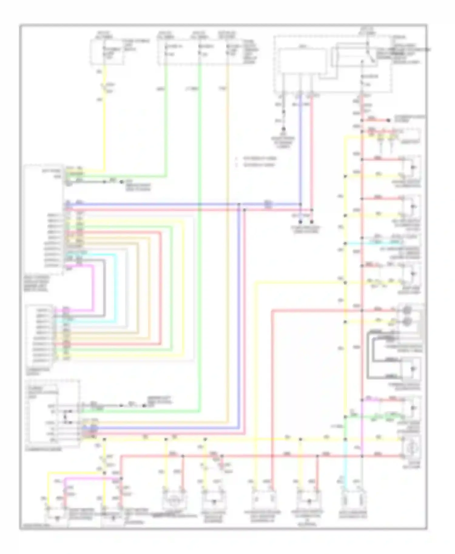 Wiring diagram hot in on or start for Nissan Rogue II (2013-2016) (56 of 64)