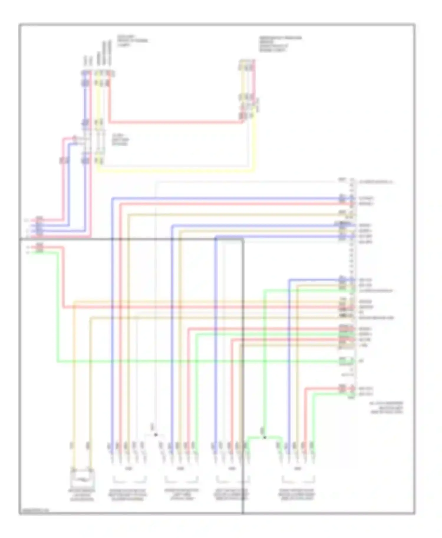 Wiring diagram intake sensor gnd for Nissan Rogue II (2013-2016) (1 of 1)