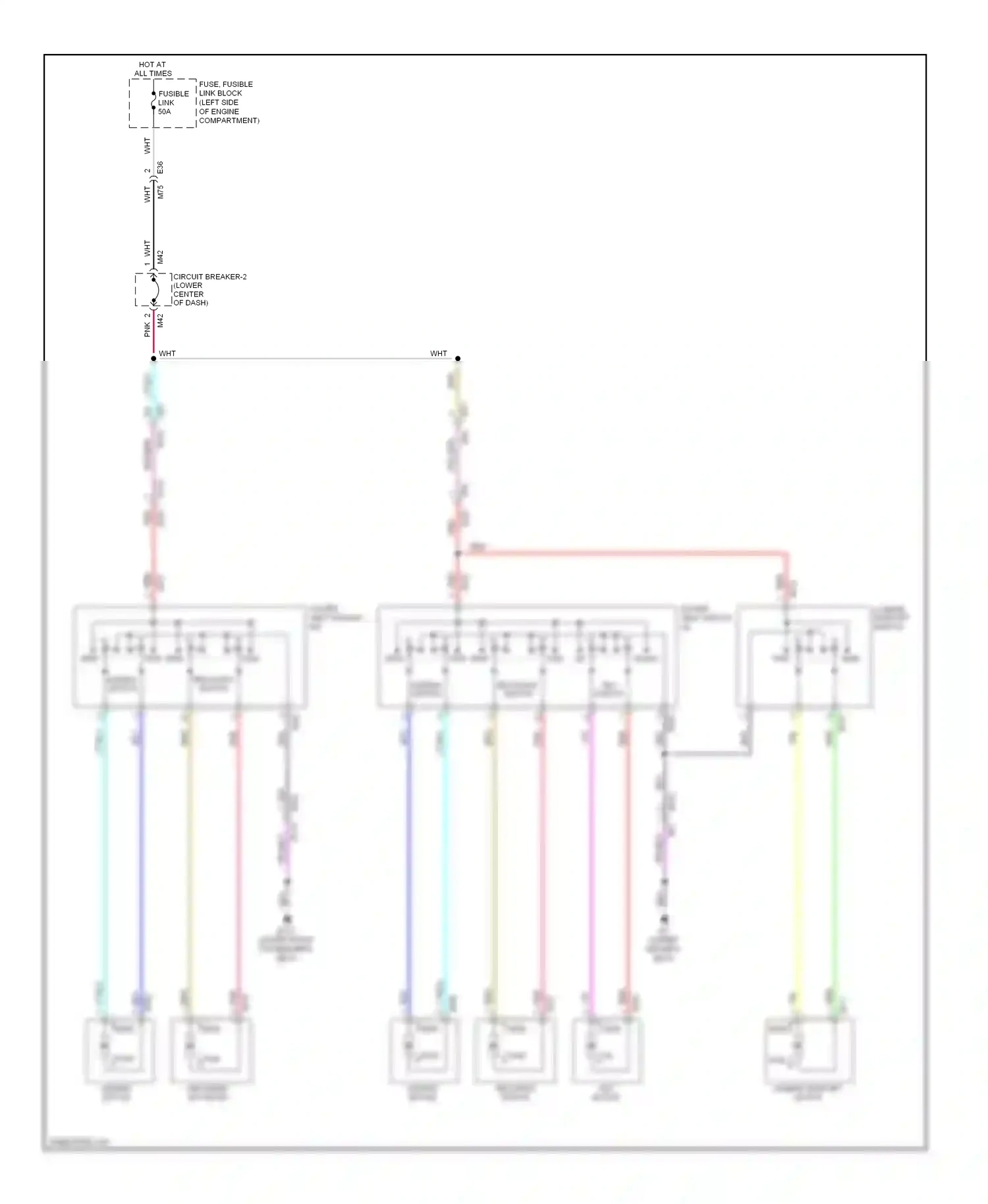 Wiring diagram lt blu for Nissan Rogue II (2013-2016) (50 of 108)