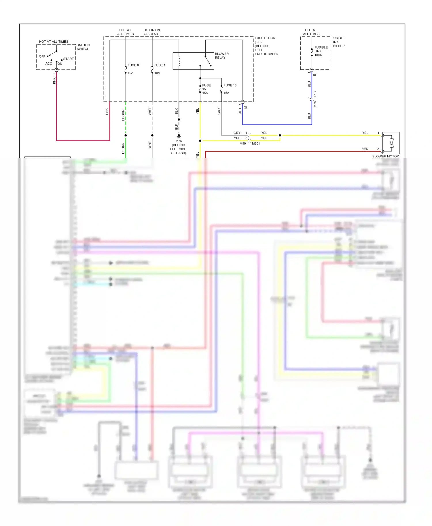 Wiring diagram lt blu for Nissan Rogue II (2013-2016) (79 of 108)