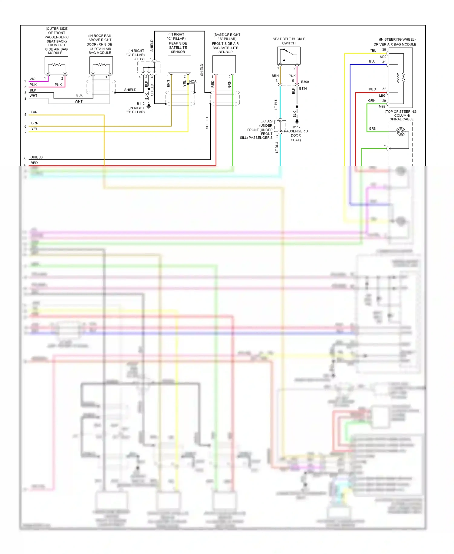 Wiring diagram lt blu for Nissan Rogue II (2013-2016) (70 of 108)