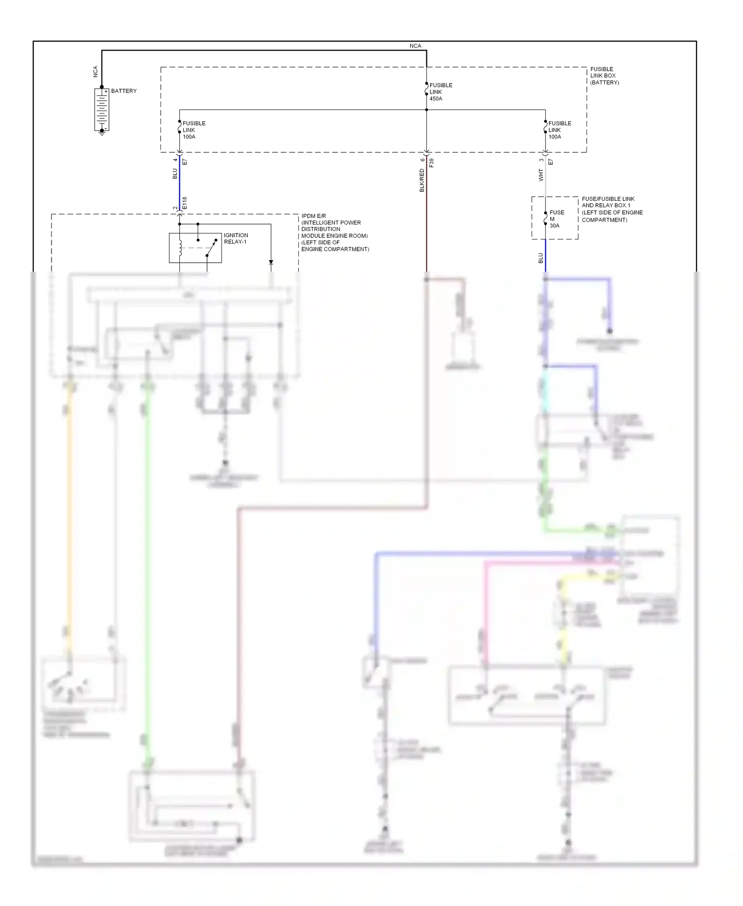 Wiring diagram lt blu for Nissan Rogue II (2013-2016) (68 of 108)