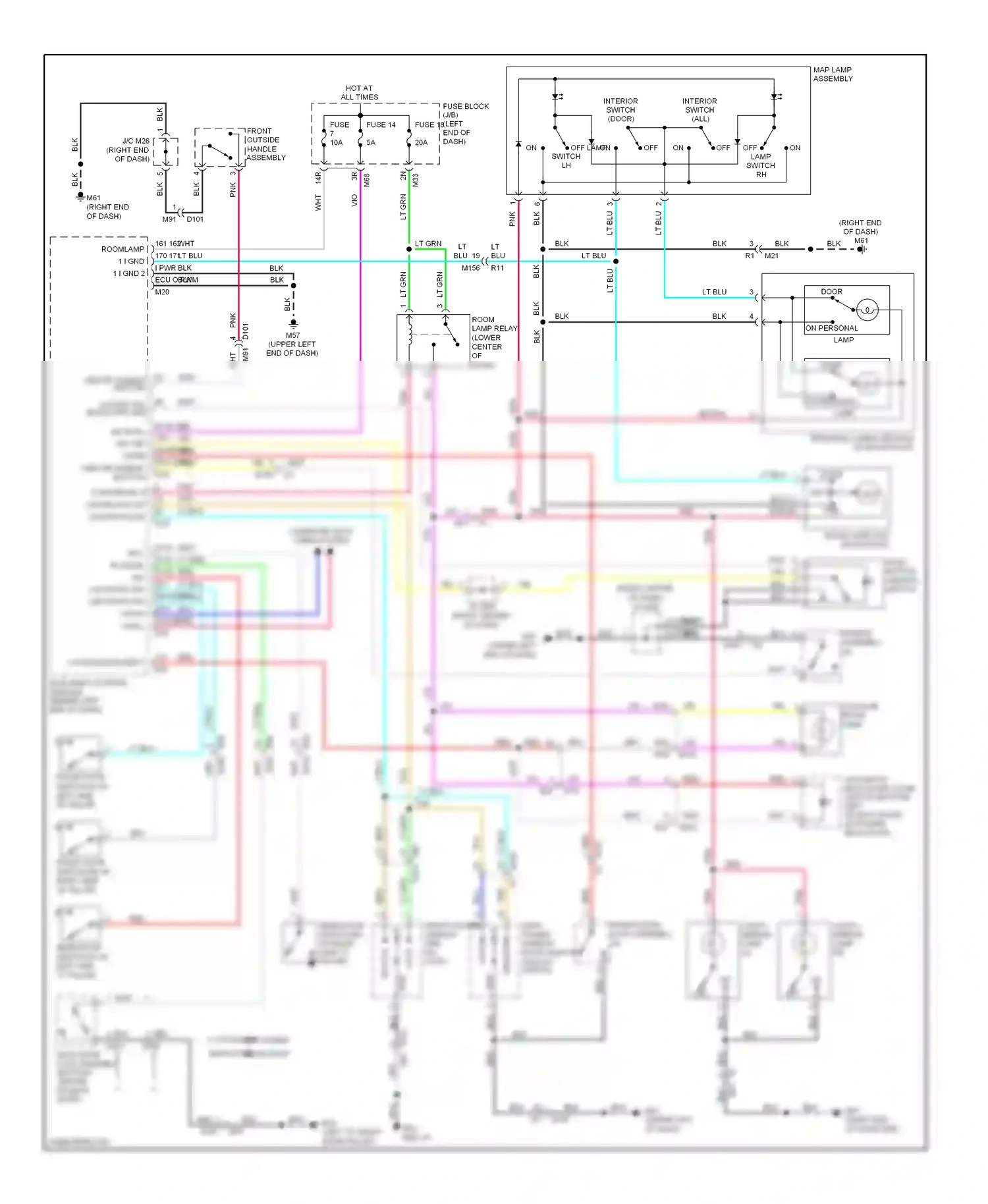 Wiring diagram lt lt for Nissan Rogue II (2013-2016) (1 of 2)
