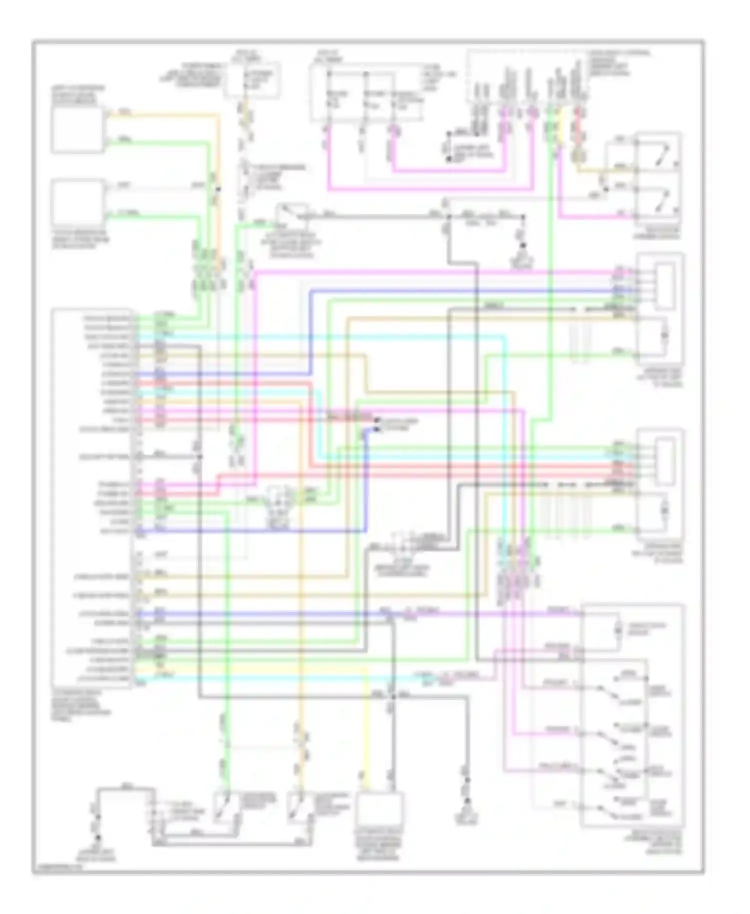 Wiring diagram pnk computer data lines system for Nissan Rogue II (2013-2016) (1 of 3)