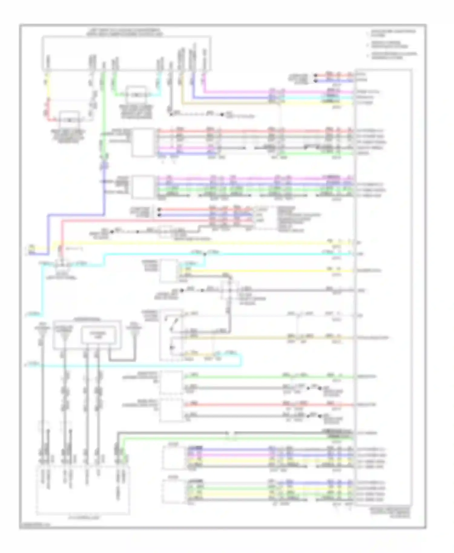 Wiring diagram rv power gnd rv video signal shield rv video gnd rv serial signal for Nissan Rogue II (2013-2016) (1 of 4)